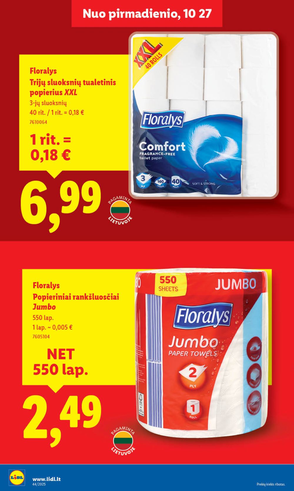 lidl - LIDL - Maisto prekių pasiūlymai (2025 10 27 - 2025 11 02) - page: 28 lidl - LIDL - Maisto prekių pasiūlymai (2025 10 27 - 2025 11 02) - page: 28