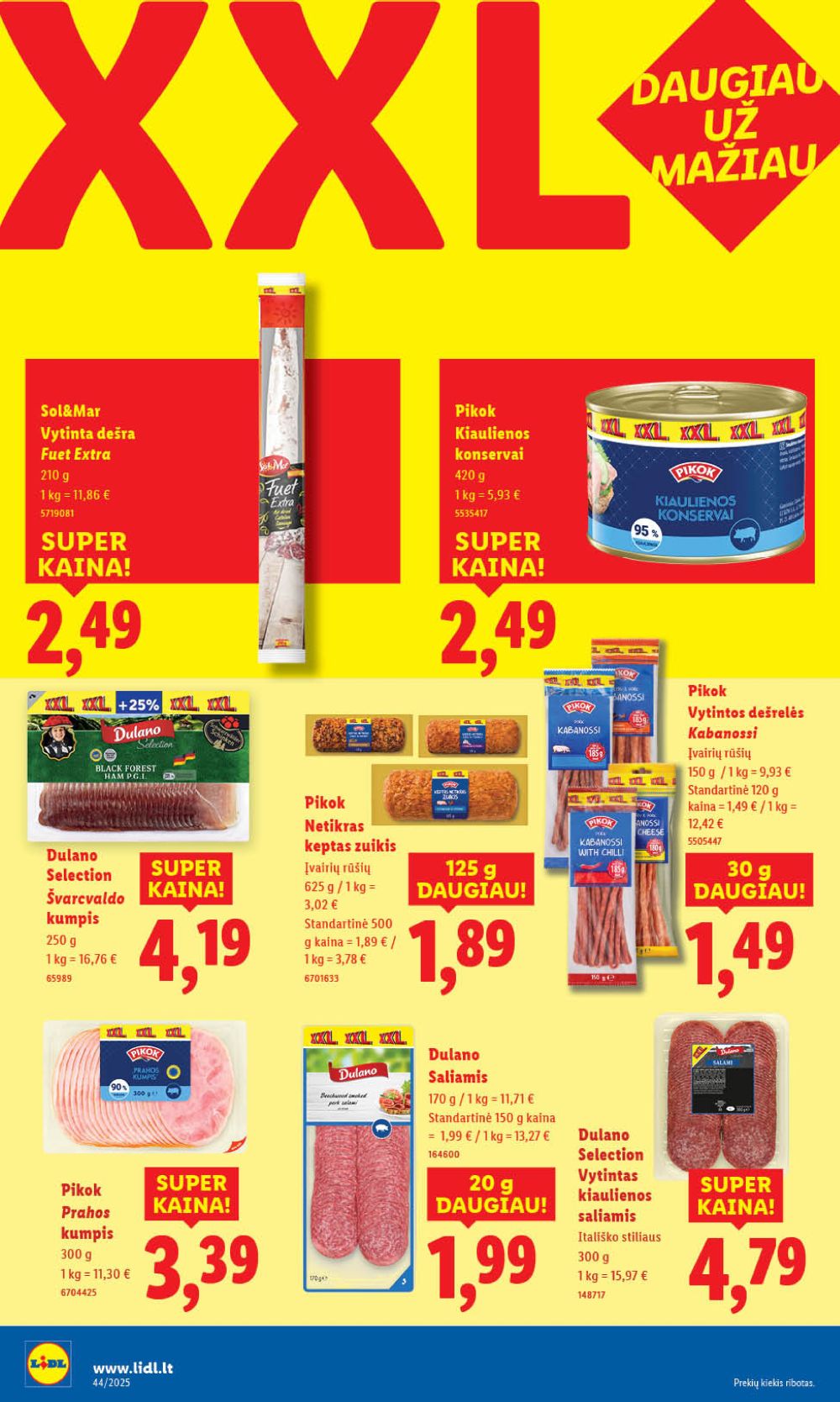 lidl - LIDL - Maisto prekių pasiūlymai (2025 10 27 - 2025 11 02) - page: 18 lidl - LIDL - Maisto prekių pasiūlymai (2025 10 27 - 2025 11 02) - page: 18