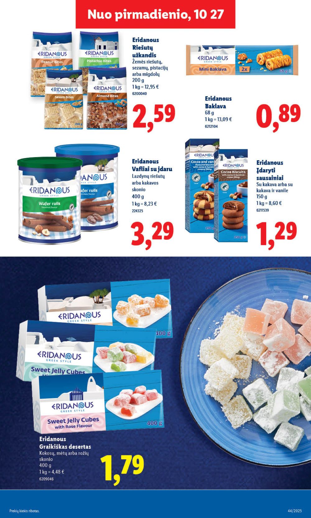 lidl - LIDL - Maisto prekių pasiūlymai (2025 10 27 - 2025 11 02) - page: 17 lidl - LIDL - Maisto prekių pasiūlymai (2025 10 27 - 2025 11 02) - page: 17