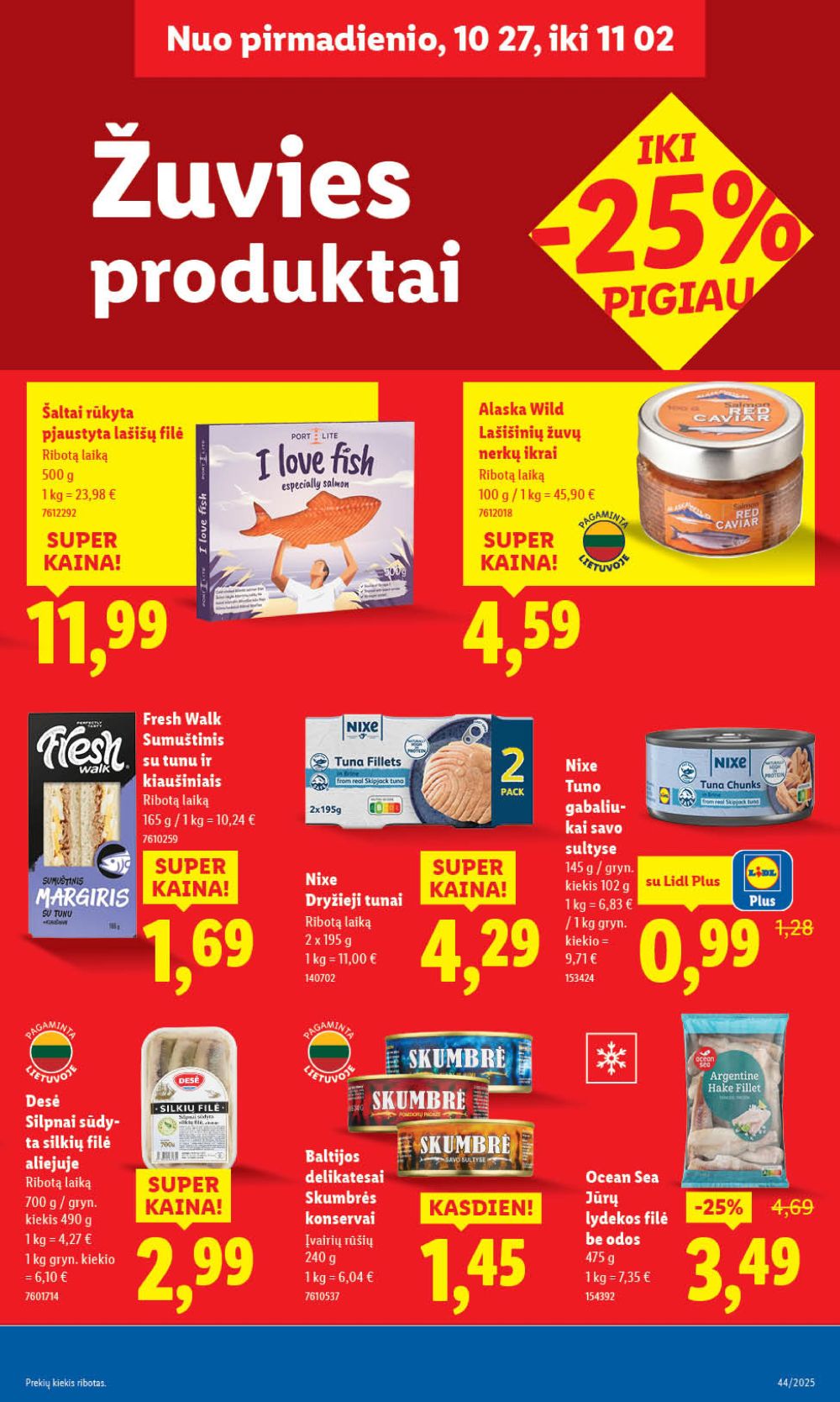 lidl - LIDL - Maisto prekių pasiūlymai (2025 10 27 - 2025 11 02) - page: 33 lidl - LIDL - Maisto prekių pasiūlymai (2025 10 27 - 2025 11 02) - page: 33