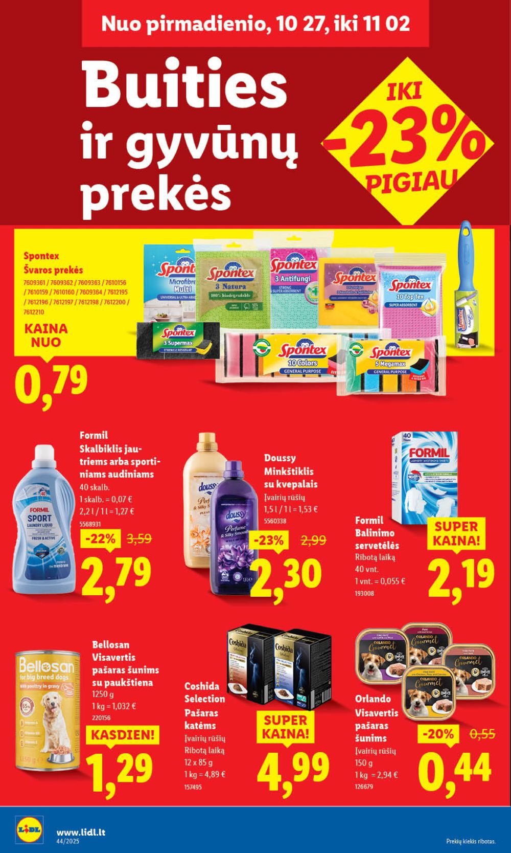 lidl - LIDL - Maisto prekių pasiūlymai (2025 10 27 - 2025 11 02) - page: 46 lidl - LIDL - Maisto prekių pasiūlymai (2025 10 27 - 2025 11 02) - page: 46