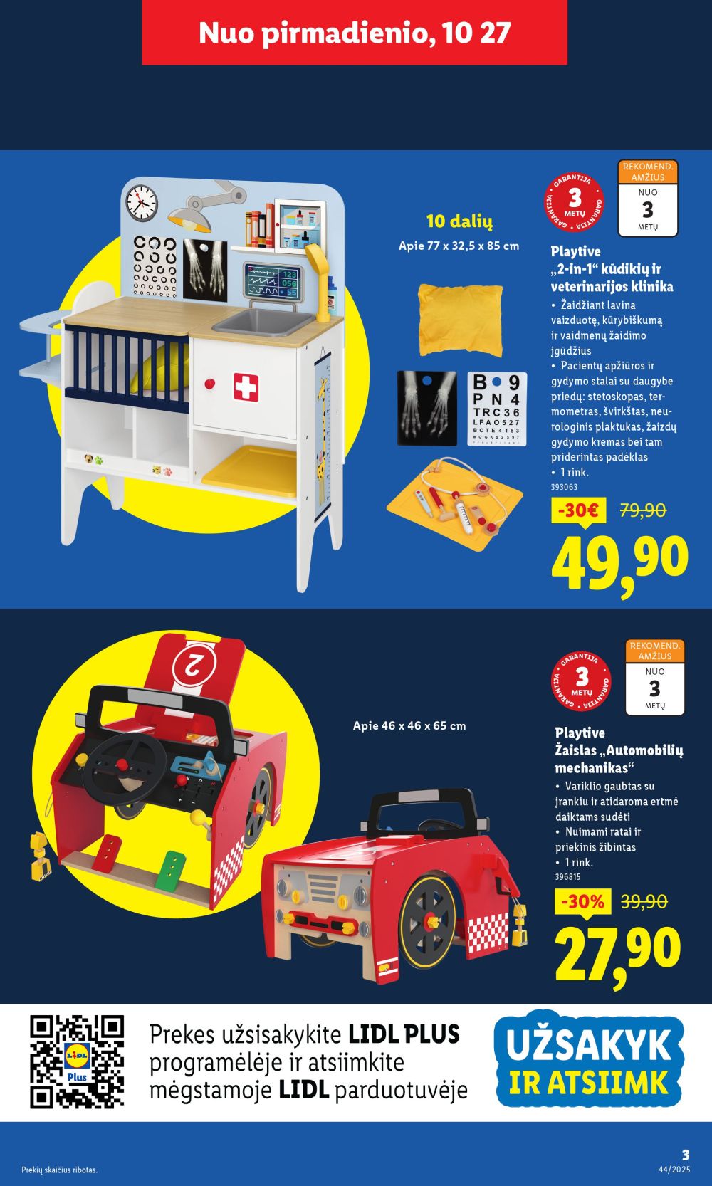 lidl - LIDL - Ne maisto prekių pasiūlymai (2025 10 27 - 2025 11 02) - page: 3 lidl - LIDL - Ne maisto prekių pasiūlymai (2025 10 27 - 2025 11 02) - page: 3