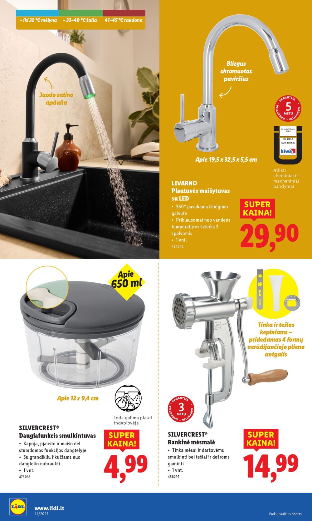 lidl - LIDL - Ne maisto prekių pasiūlymai (2025 10 27 - 2025 11 02) - page: 34 lidl - LIDL - Ne maisto prekių pasiūlymai (2025 10 27 - 2025 11 02) - page: 34