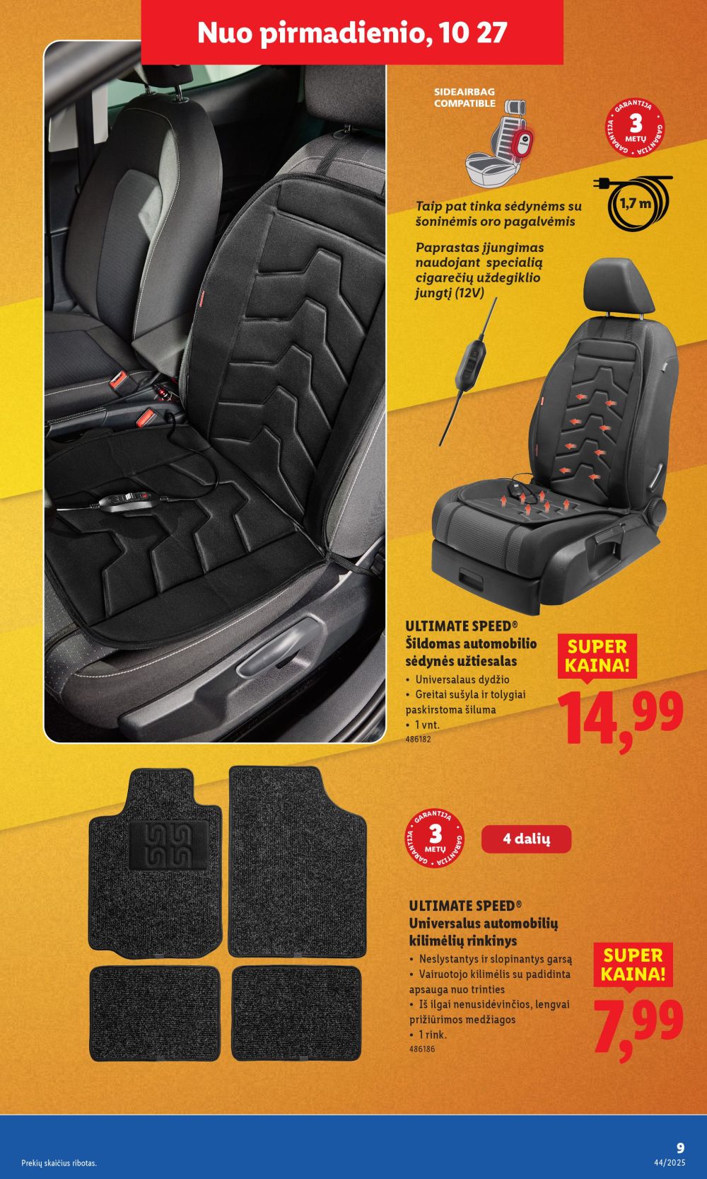 lidl - LIDL - Ne maisto prekių pasiūlymai (2025 10 27 - 2025 11 02) - page: 9 lidl - LIDL - Ne maisto prekių pasiūlymai (2025 10 27 - 2025 11 02) - page: 9