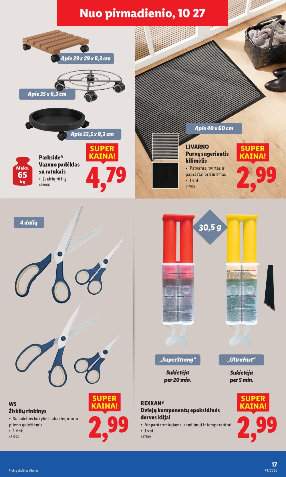 lidl - LIDL - Ne maisto prekių pasiūlymai (2025 10 27 - 2025 11 02) - page: 17 lidl - LIDL - Ne maisto prekių pasiūlymai (2025 10 27 - 2025 11 02) - page: 17