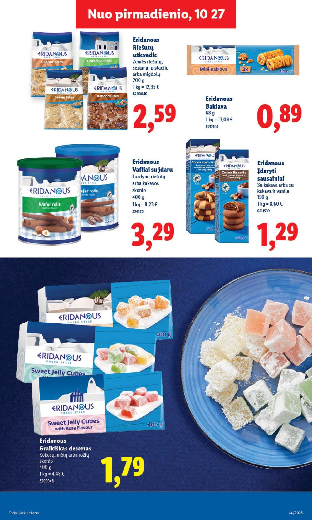 lidl - LIDL - Maisto prekių pasiūlymai (2025 10 30 - 2025 11 02) - page: 25 lidl - LIDL - Maisto prekių pasiūlymai (2025 10 30 - 2025 11 02) - page: 25
