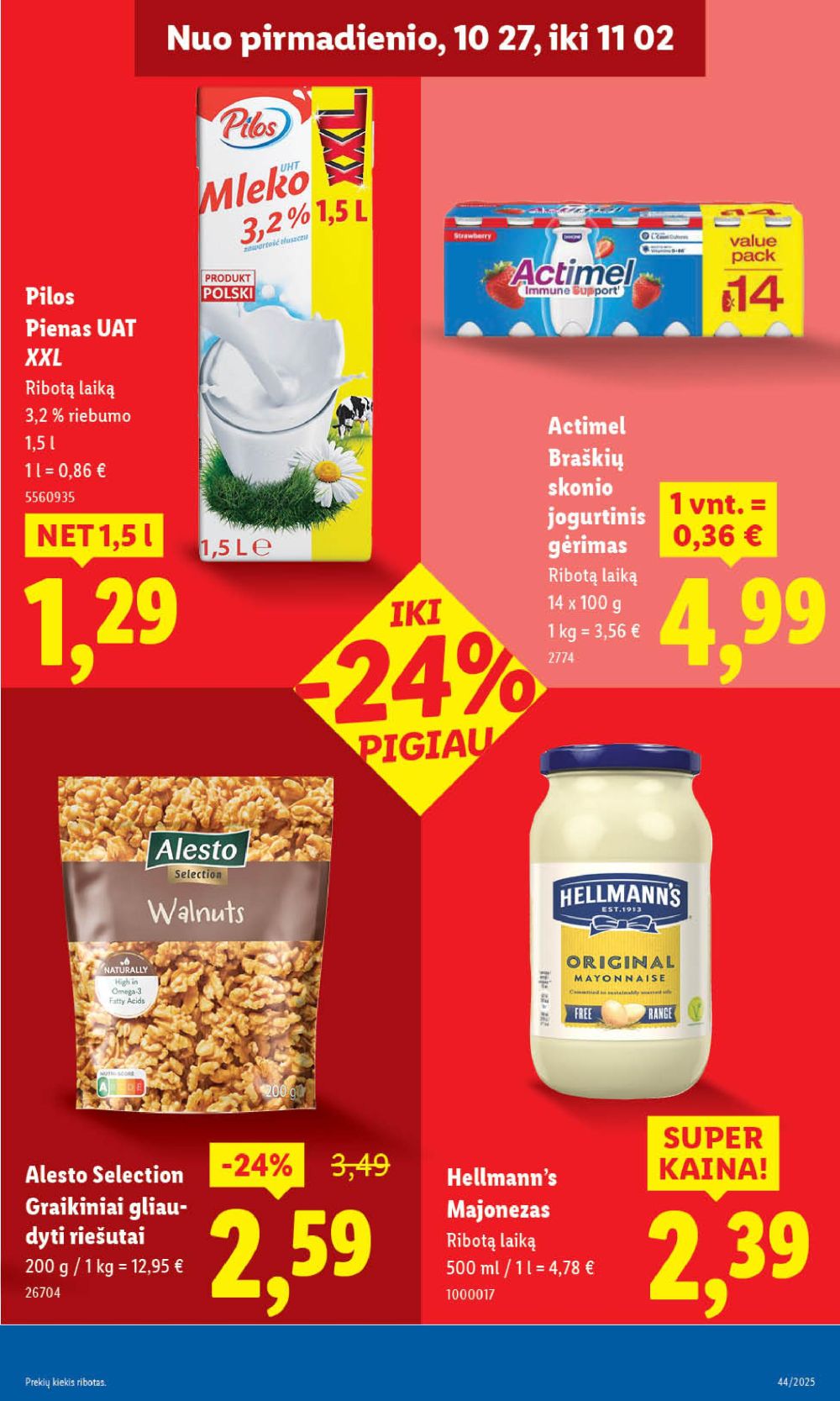 lidl - LIDL - Maisto prekių pasiūlymai (2025 10 30 - 2025 11 02) - page: 35 lidl - LIDL - Maisto prekių pasiūlymai (2025 10 30 - 2025 11 02) - page: 35