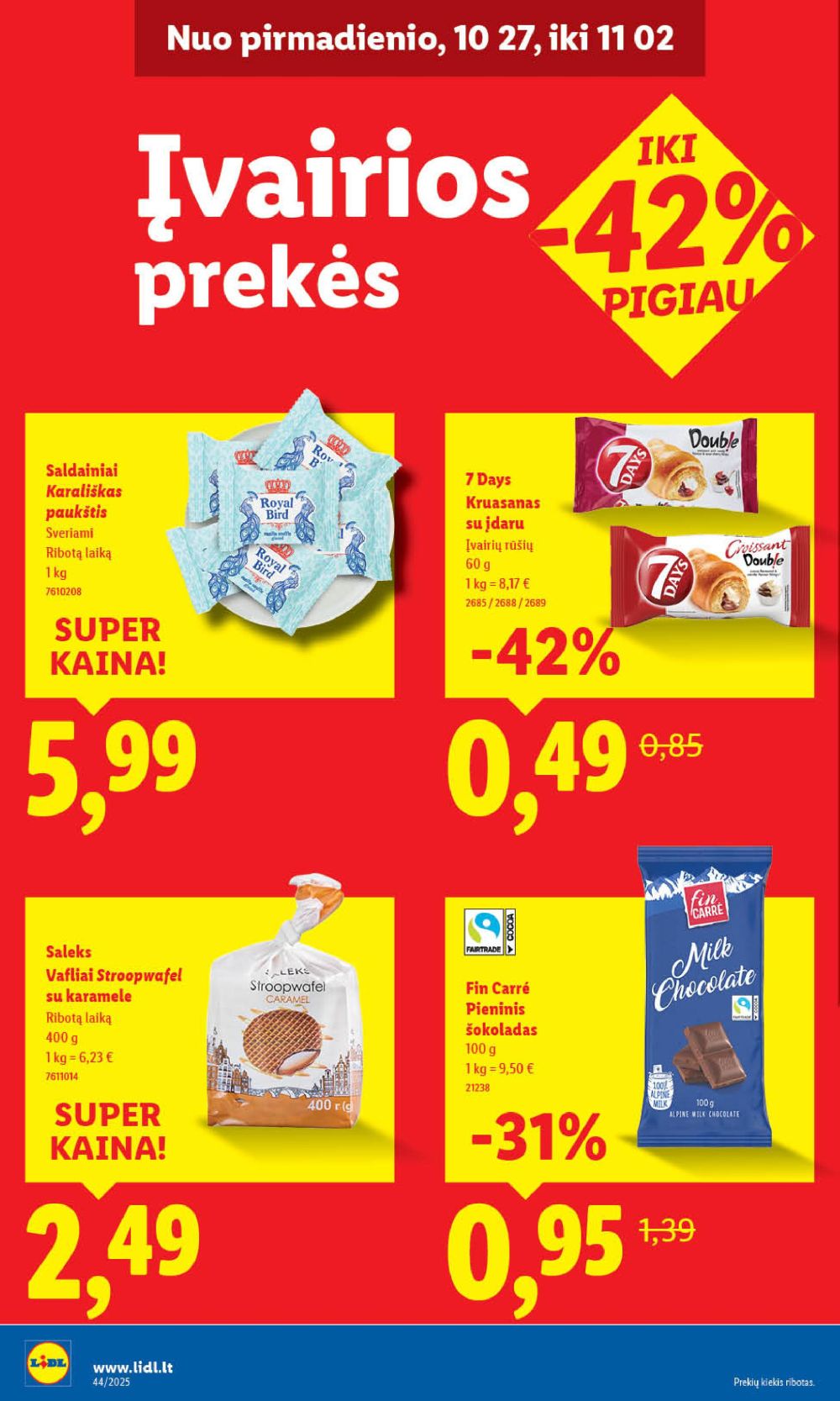 lidl - LIDL - Maisto prekių pasiūlymai (2025 10 30 - 2025 11 02) - page: 46 lidl - LIDL - Maisto prekių pasiūlymai (2025 10 30 - 2025 11 02) - page: 46
