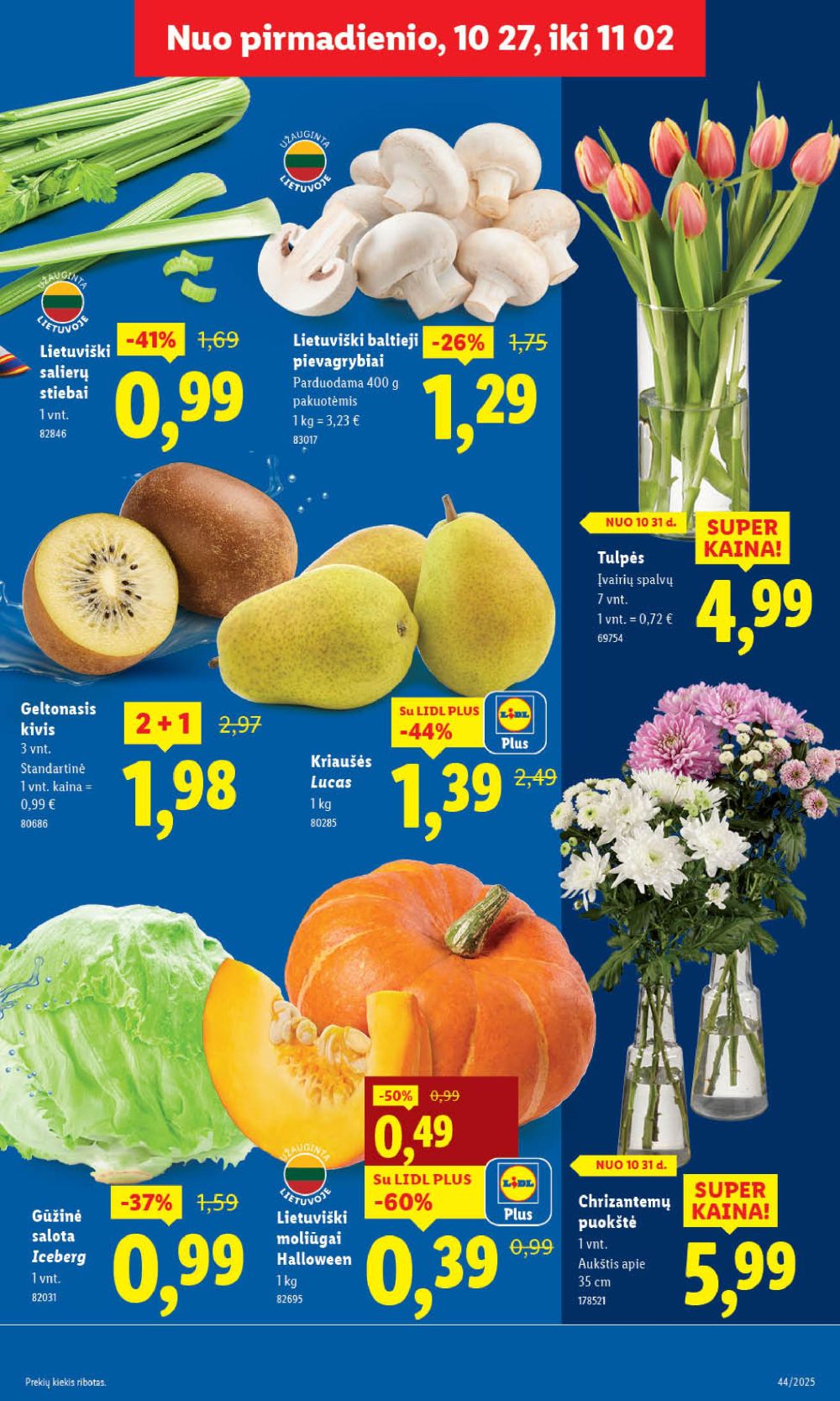 lidl - LIDL - Maisto prekių pasiūlymai (2025 10 30 - 2025 11 02) - page: 7 lidl - LIDL - Maisto prekių pasiūlymai (2025 10 30 - 2025 11 02) - page: 7