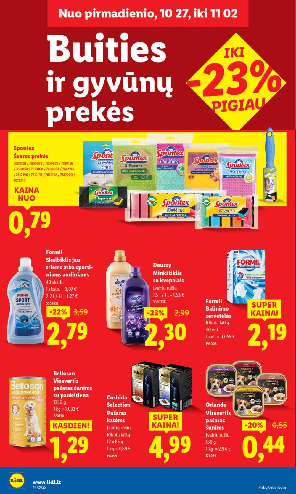 lidl - LIDL - Maisto prekių pasiūlymai (2025 10 30 - 2025 11 02) - page: 54 lidl - LIDL - Maisto prekių pasiūlymai (2025 10 30 - 2025 11 02) - page: 54