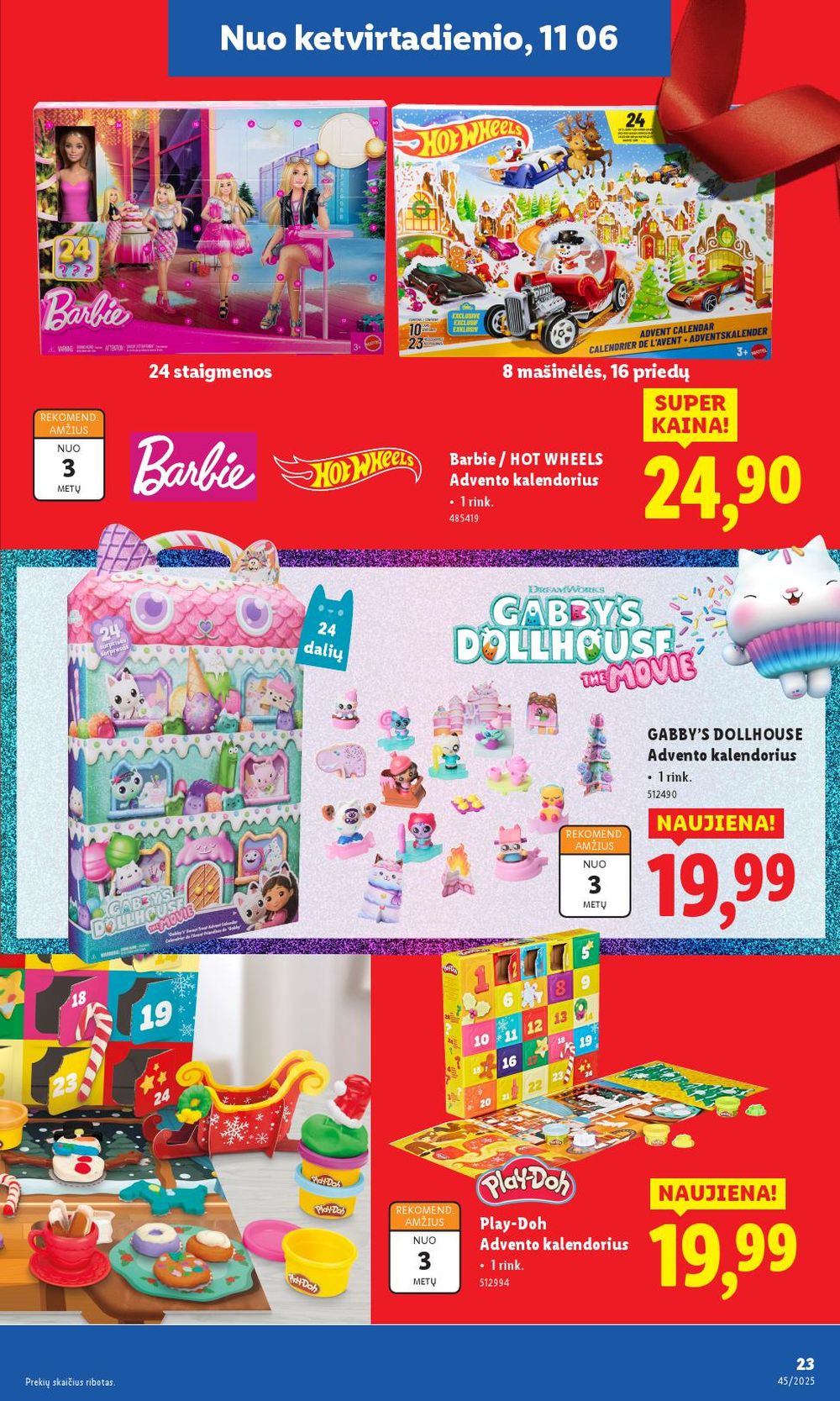 lidl - LIDL - Ne maisto prekių pasiūlymai (2025 11 03 - 2025 11 09) - page: 23