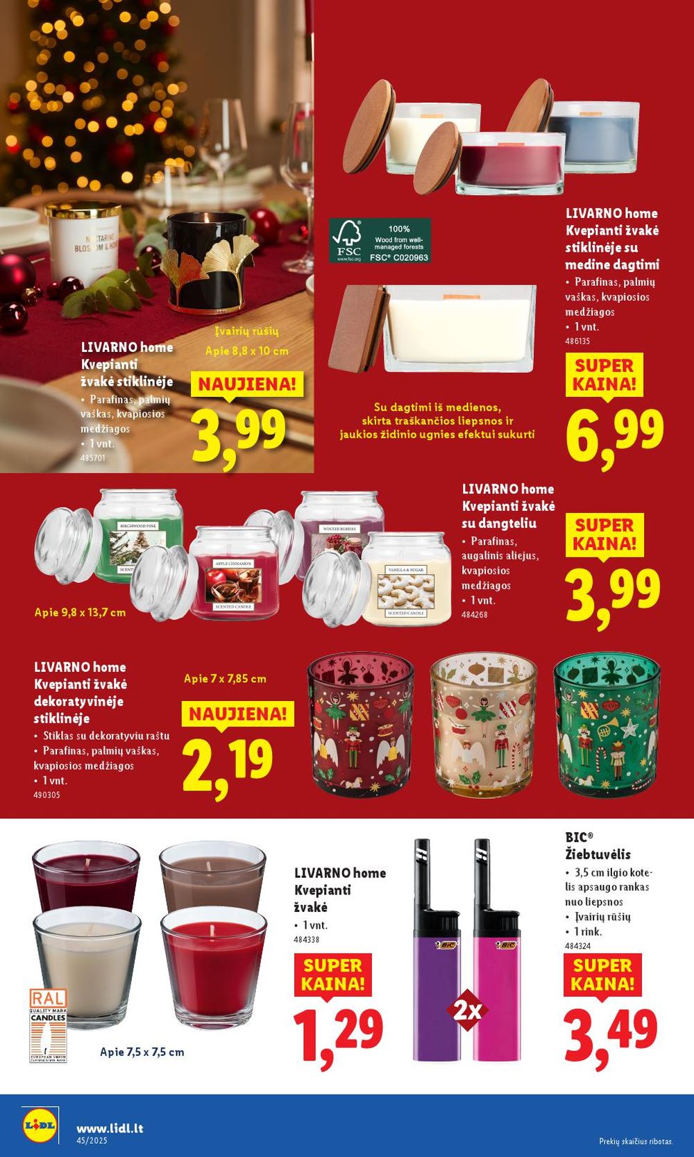 lidl - LIDL - Ne maisto prekių pasiūlymai (2025 11 03 - 2025 11 09) - page: 12