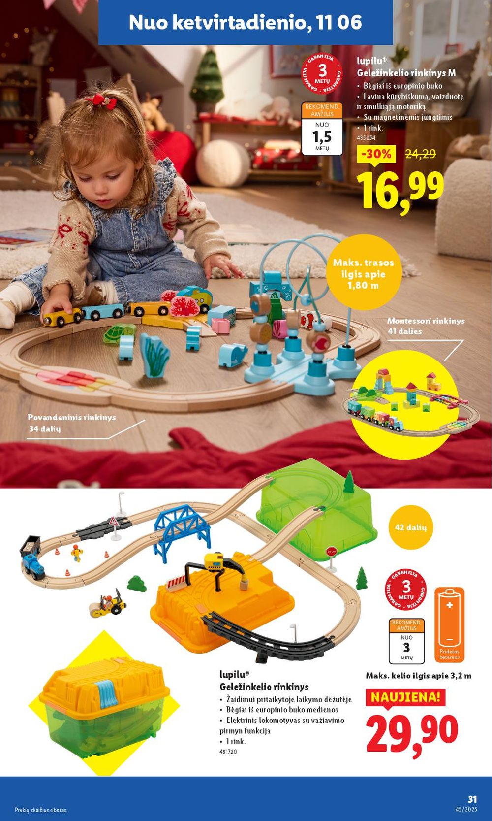 lidl - LIDL - Ne maisto prekių pasiūlymai (2025 11 03 - 2025 11 09) - page: 31