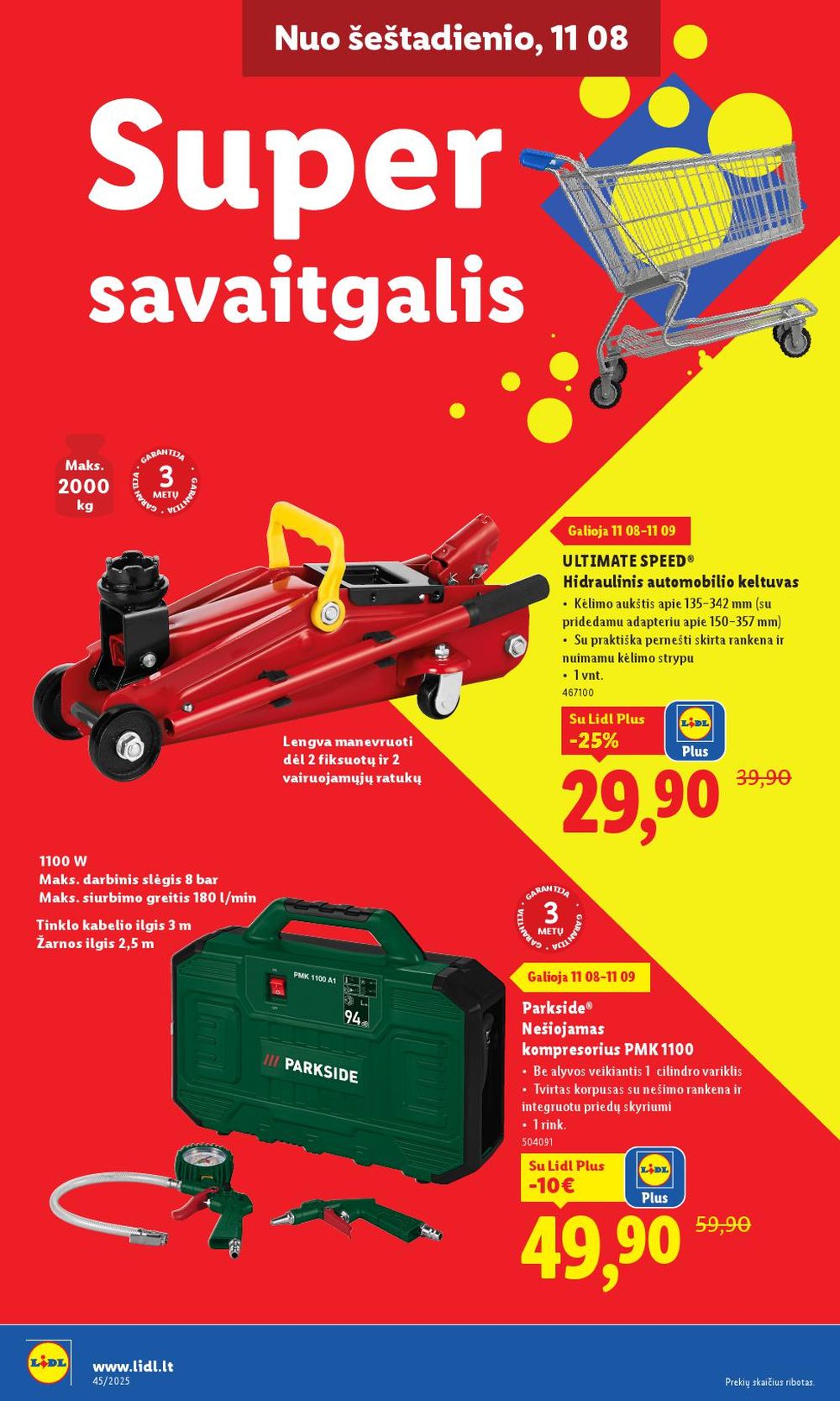 lidl - LIDL - Ne maisto prekių pasiūlymai (2025 11 03 - 2025 11 09) - page: 44