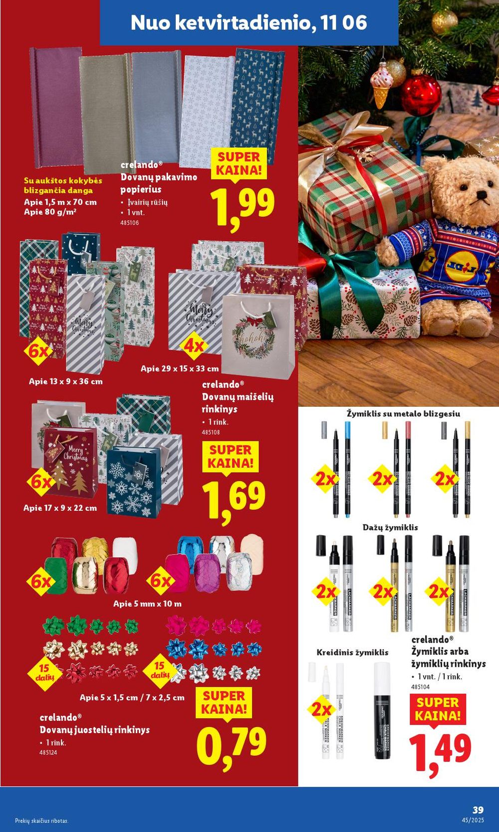 lidl - LIDL - Ne maisto prekių pasiūlymai (2025 11 03 - 2025 11 09) - page: 39