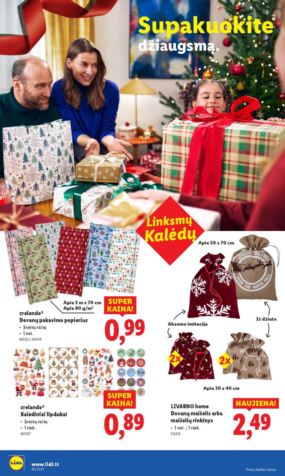 lidl - LIDL - Ne maisto prekių pasiūlymai (2025 11 03 - 2025 11 09) - page: 38