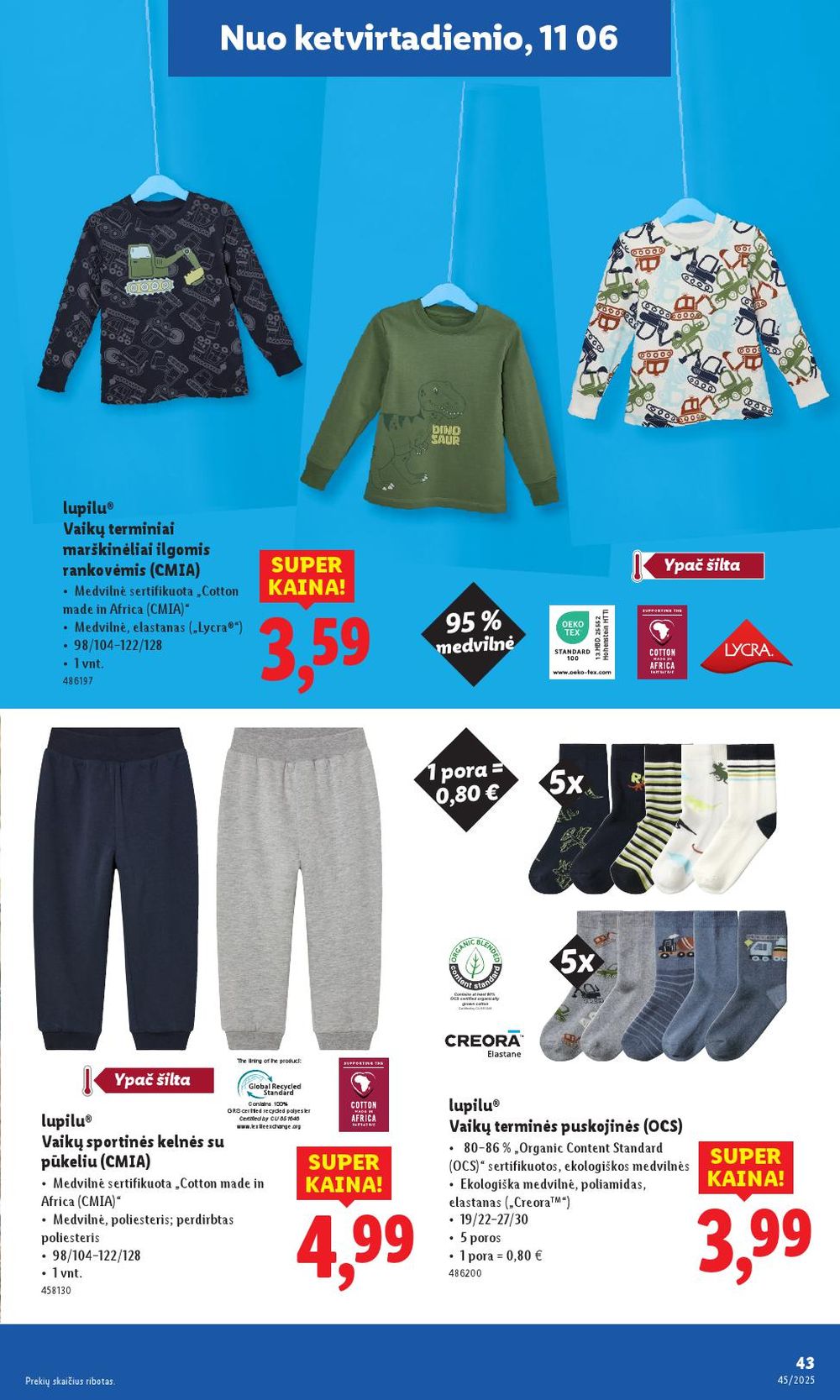 lidl - LIDL - Ne maisto prekių pasiūlymai (2025 11 03 - 2025 11 09) - page: 43