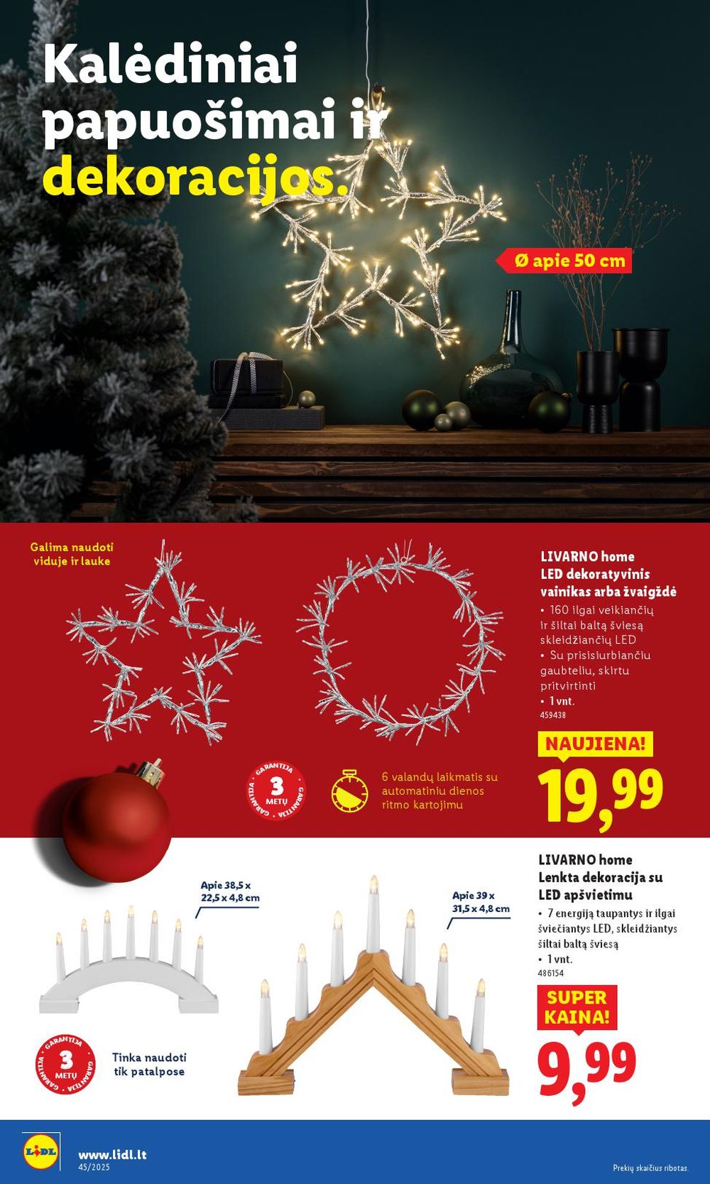 lidl - LIDL - Ne maisto prekių pasiūlymai (2025 11 03 - 2025 11 09) - page: 10