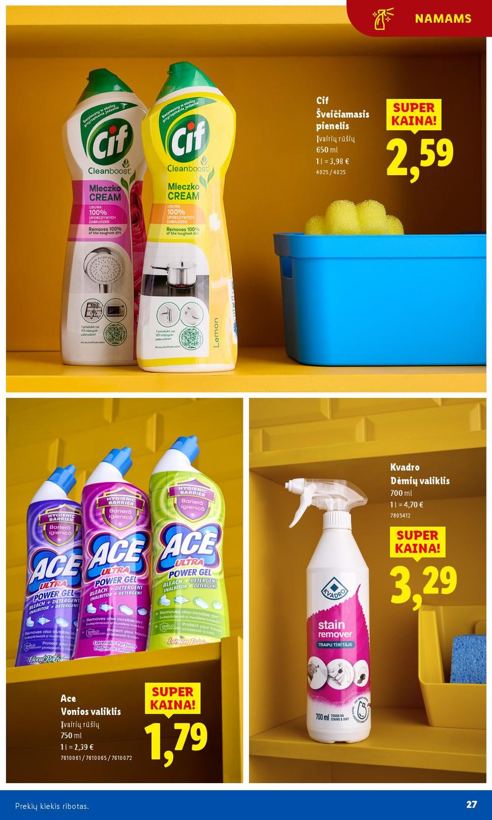 lidl - LIDL - Švaros festivalis (2025 11 03 - 2025 11 16) - page: 27