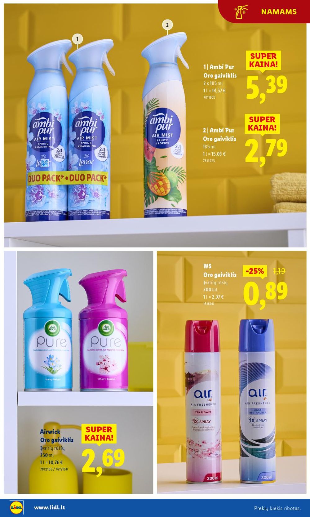 lidl - LIDL - Švaros festivalis (2025 11 03 - 2025 11 16) - page: 36