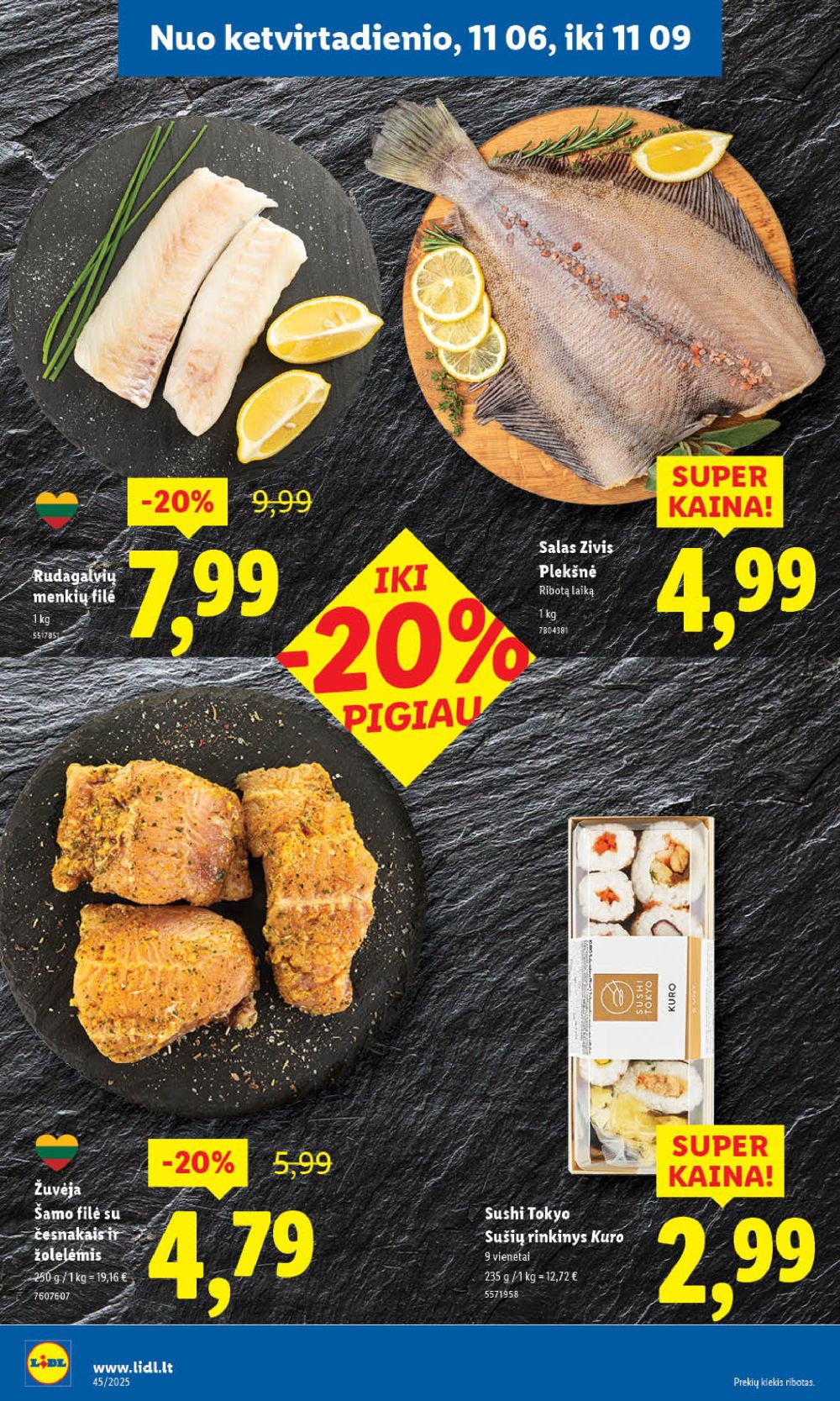 lidl - LIDL - Maisto prekių pasiūlymai (2025 11 03 - 2025 11 09) - page: 56