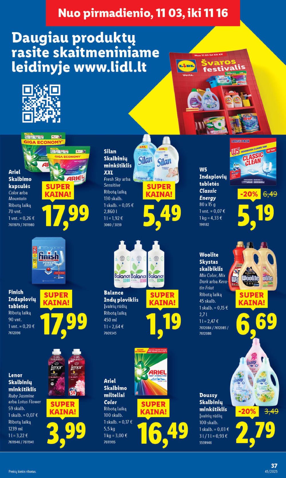 lidl - LIDL - Maisto prekių pasiūlymai (2025 11 03 - 2025 11 09) - page: 47