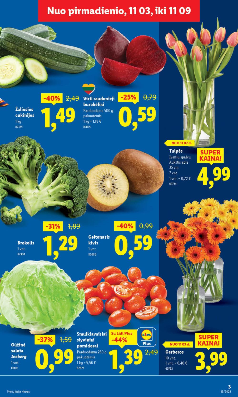 lidl - LIDL - Maisto prekių pasiūlymai (2025 11 03 - 2025 11 09) - page: 3