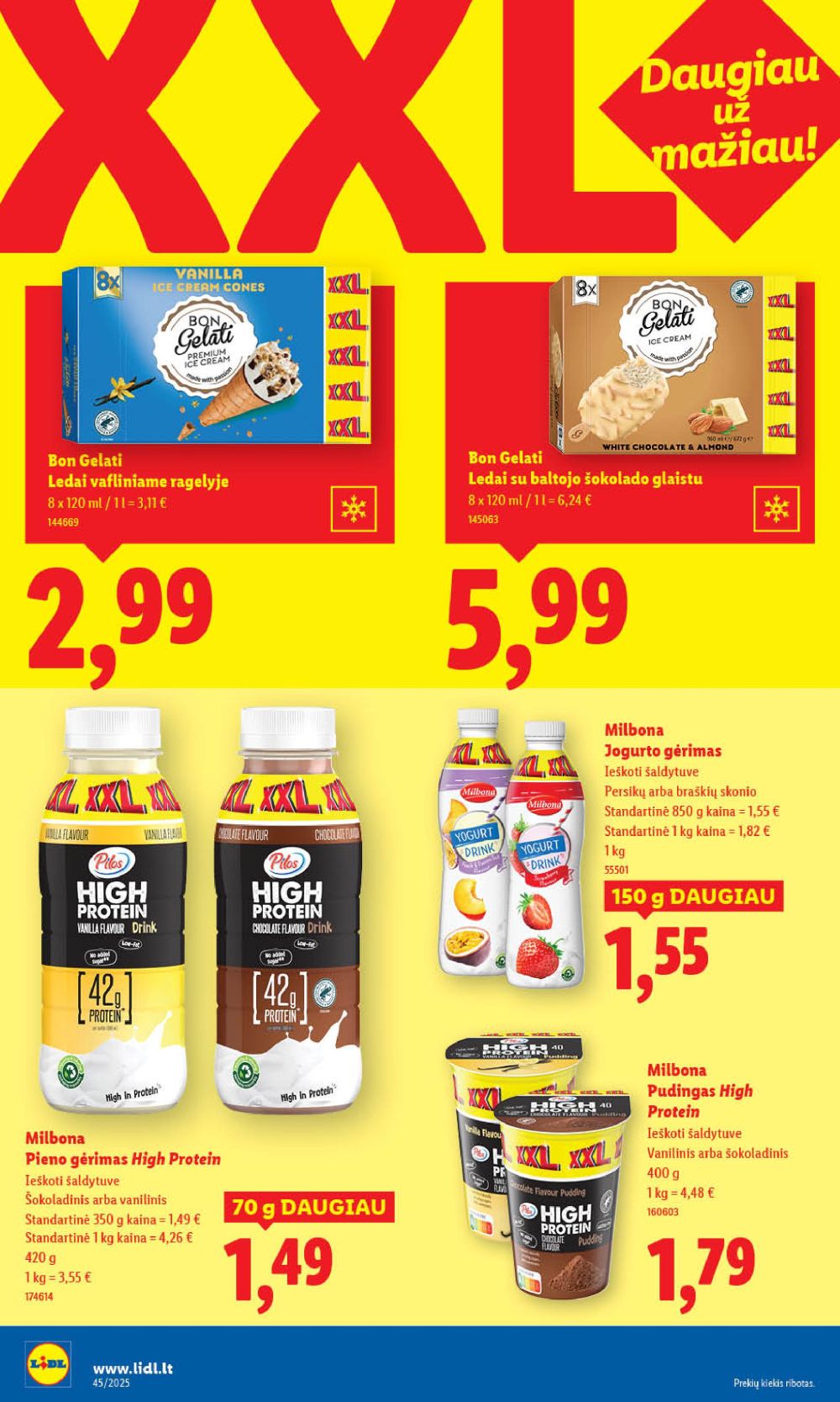 lidl - LIDL - Maisto prekių pasiūlymai (2025 11 03 - 2025 11 09) - page: 14