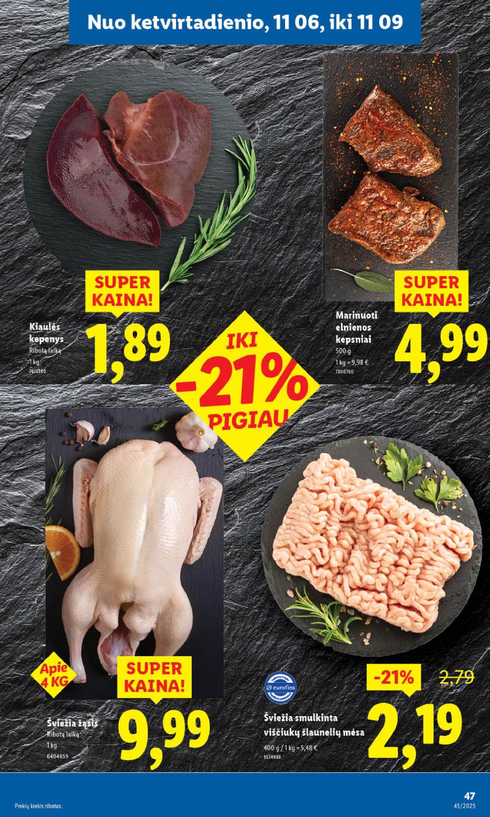 lidl - LIDL - Maisto prekių pasiūlymai (2025 11 03 - 2025 11 09) - page: 57