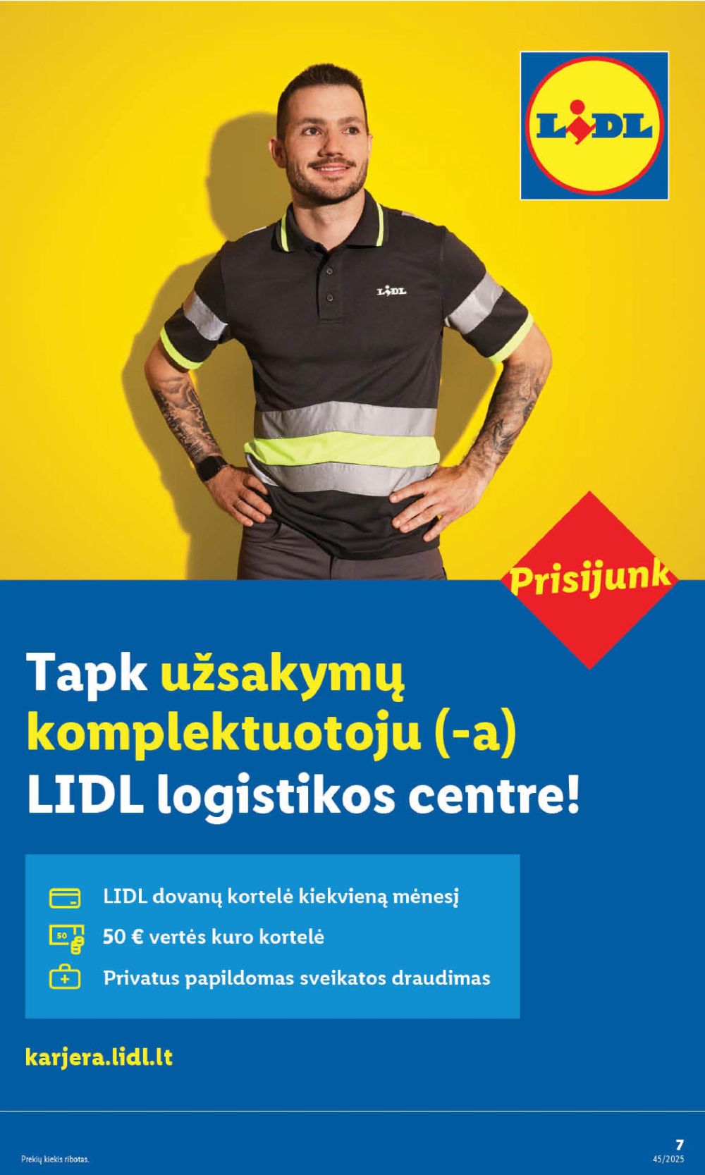 lidl - LIDL - Maisto prekių pasiūlymai (2025 11 03 - 2025 11 09) - page: 7