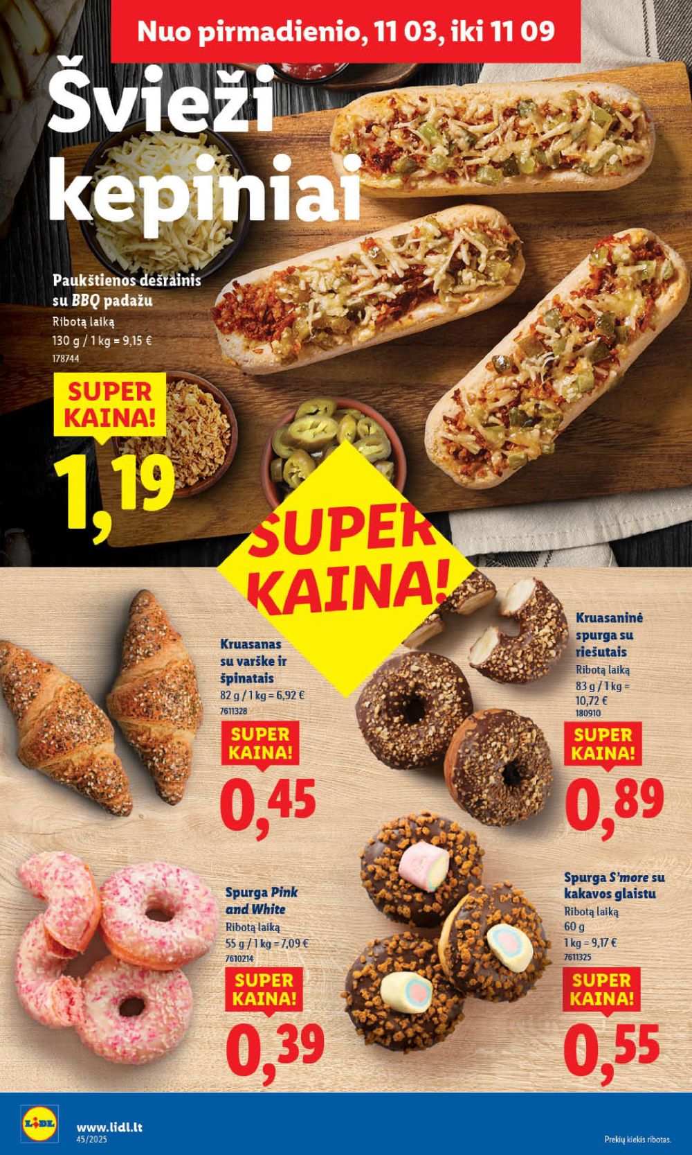 lidl - LIDL - Maisto prekių pasiūlymai (2025 11 03 - 2025 11 09) - page: 6