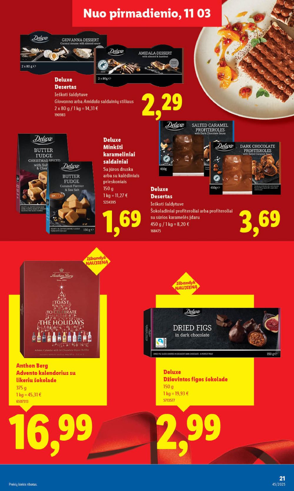 lidl - LIDL - Maisto prekių pasiūlymai (2025 11 03 - 2025 11 09) - page: 23