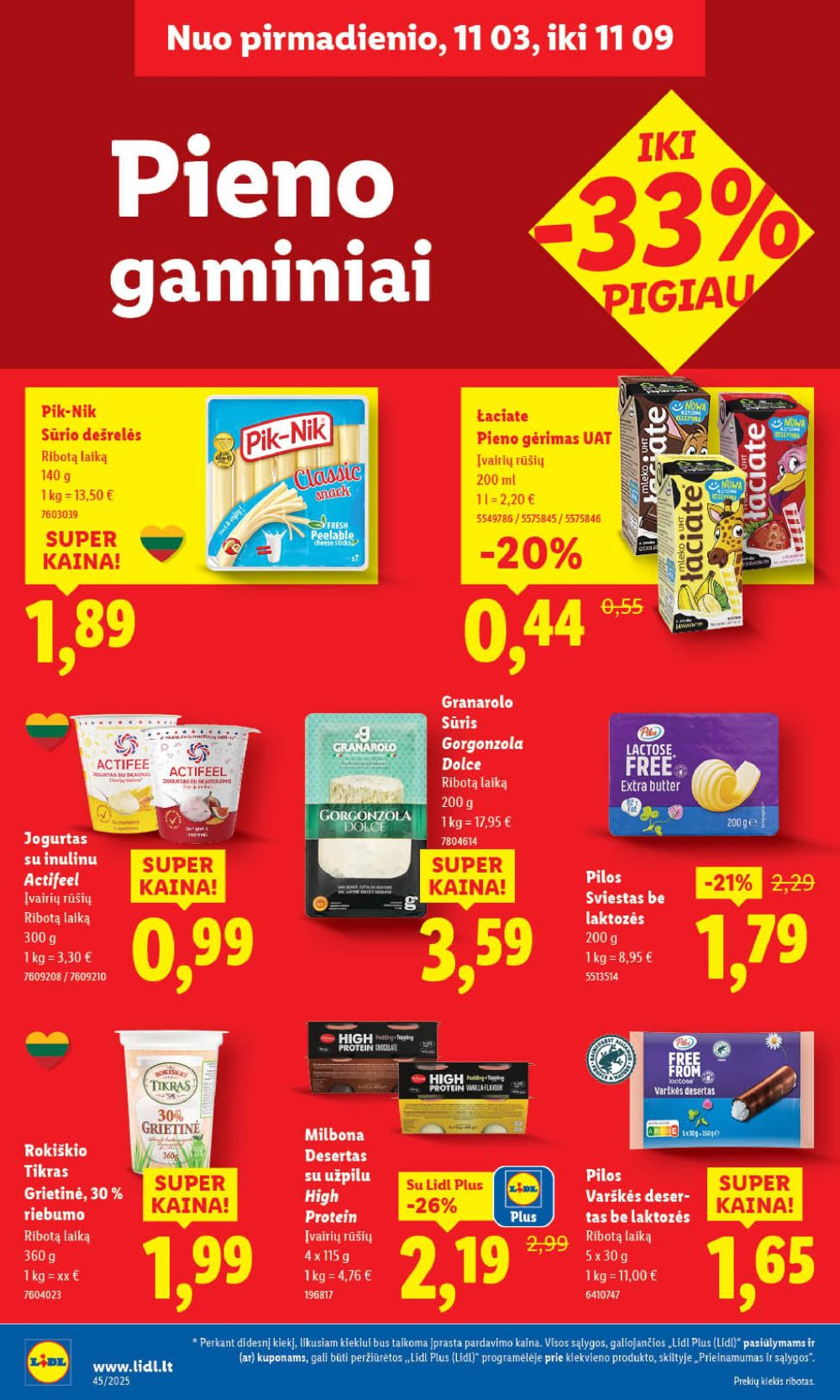 lidl - LIDL - Maisto prekių pasiūlymai (2025 11 03 - 2025 11 09) - page: 30