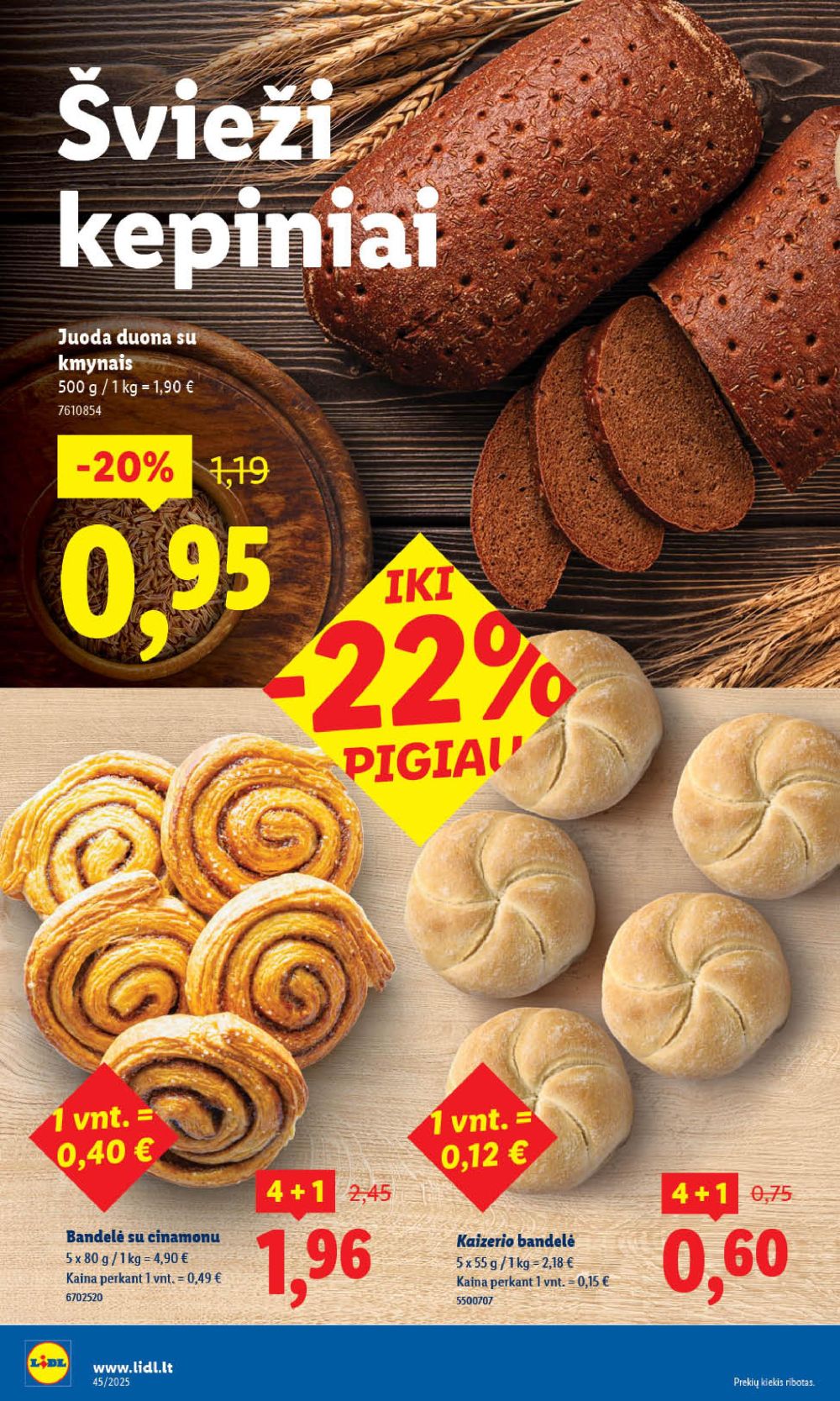 lidl - LIDL - Maisto prekių pasiūlymai (2025 11 03 - 2025 11 09) - page: 4