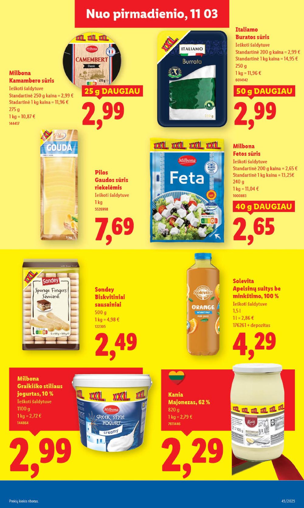 lidl - LIDL - Maisto prekių pasiūlymai (2025 11 06 - 2025 11 09) - page: 21