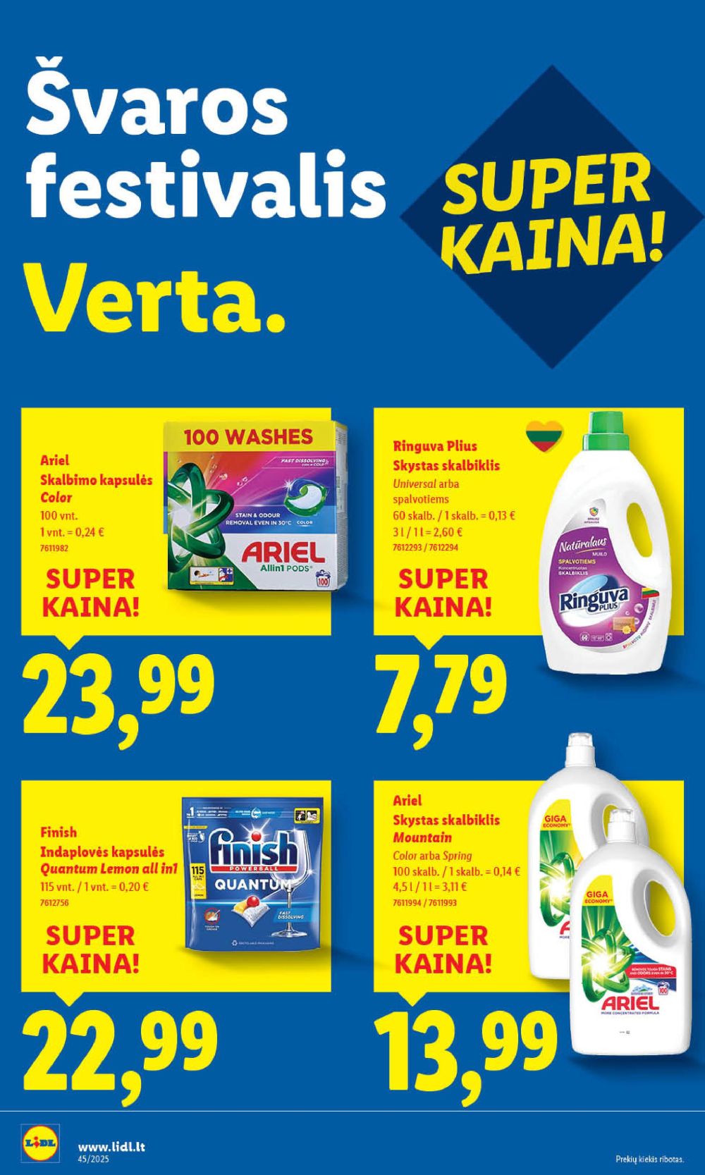 lidl - LIDL - Maisto prekių pasiūlymai (2025 11 06 - 2025 11 09) - page: 52