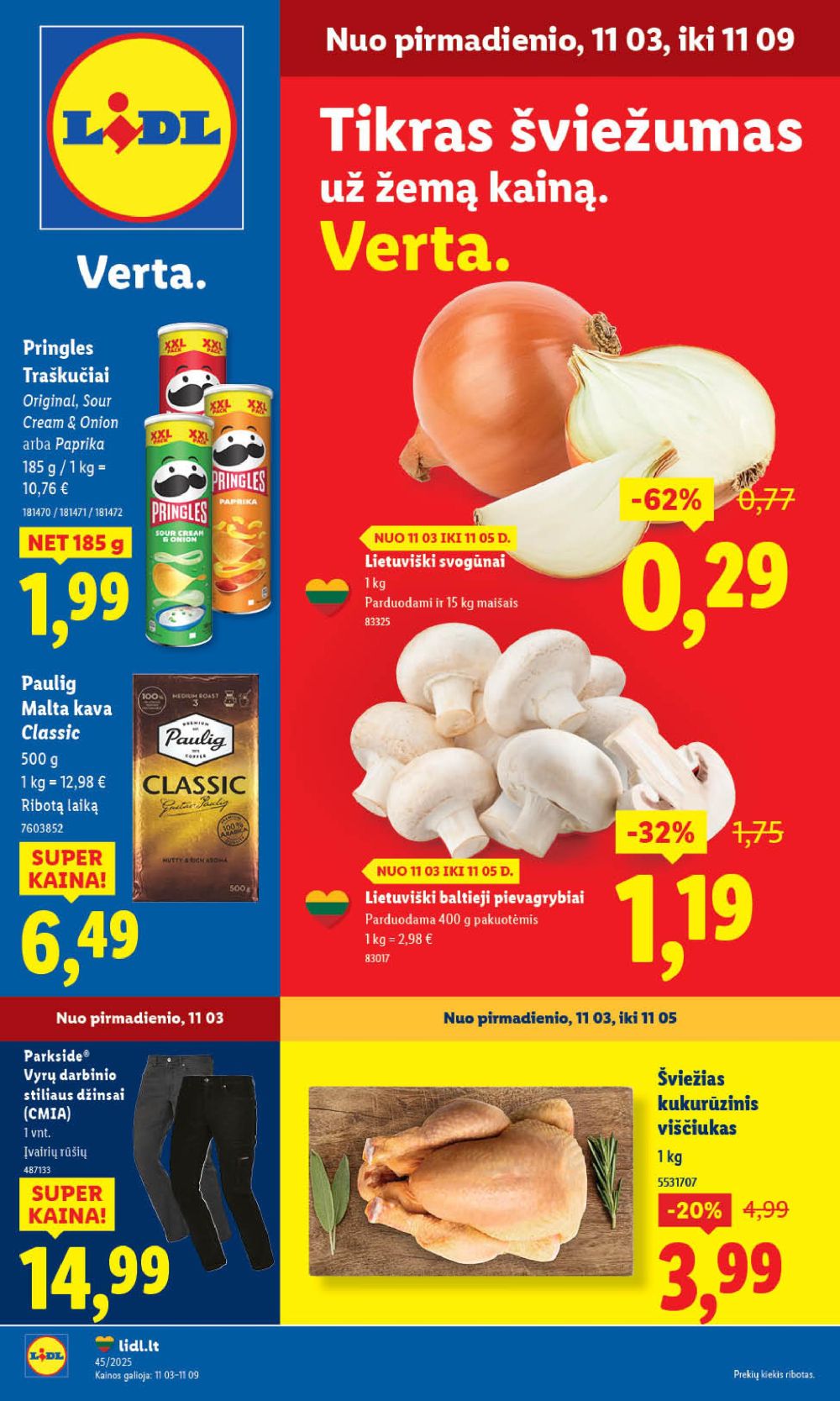 lidl - LIDL - Maisto prekių pasiūlymai (2025 11 06 - 2025 11 09) - page: 13