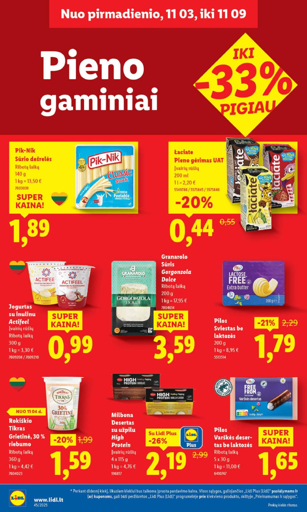 lidl - LIDL - Maisto prekių pasiūlymai (2025 11 06 - 2025 11 09) - page: 36