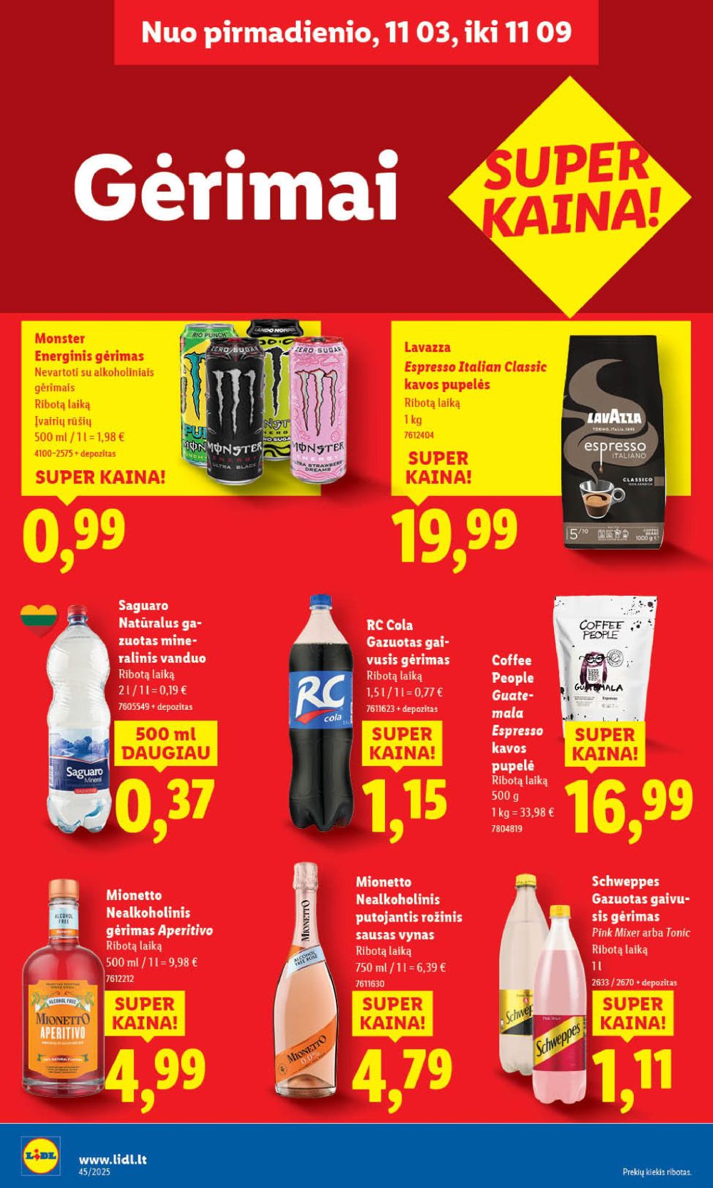 lidl - LIDL - Maisto prekių pasiūlymai (2025 11 06 - 2025 11 09) - page: 40