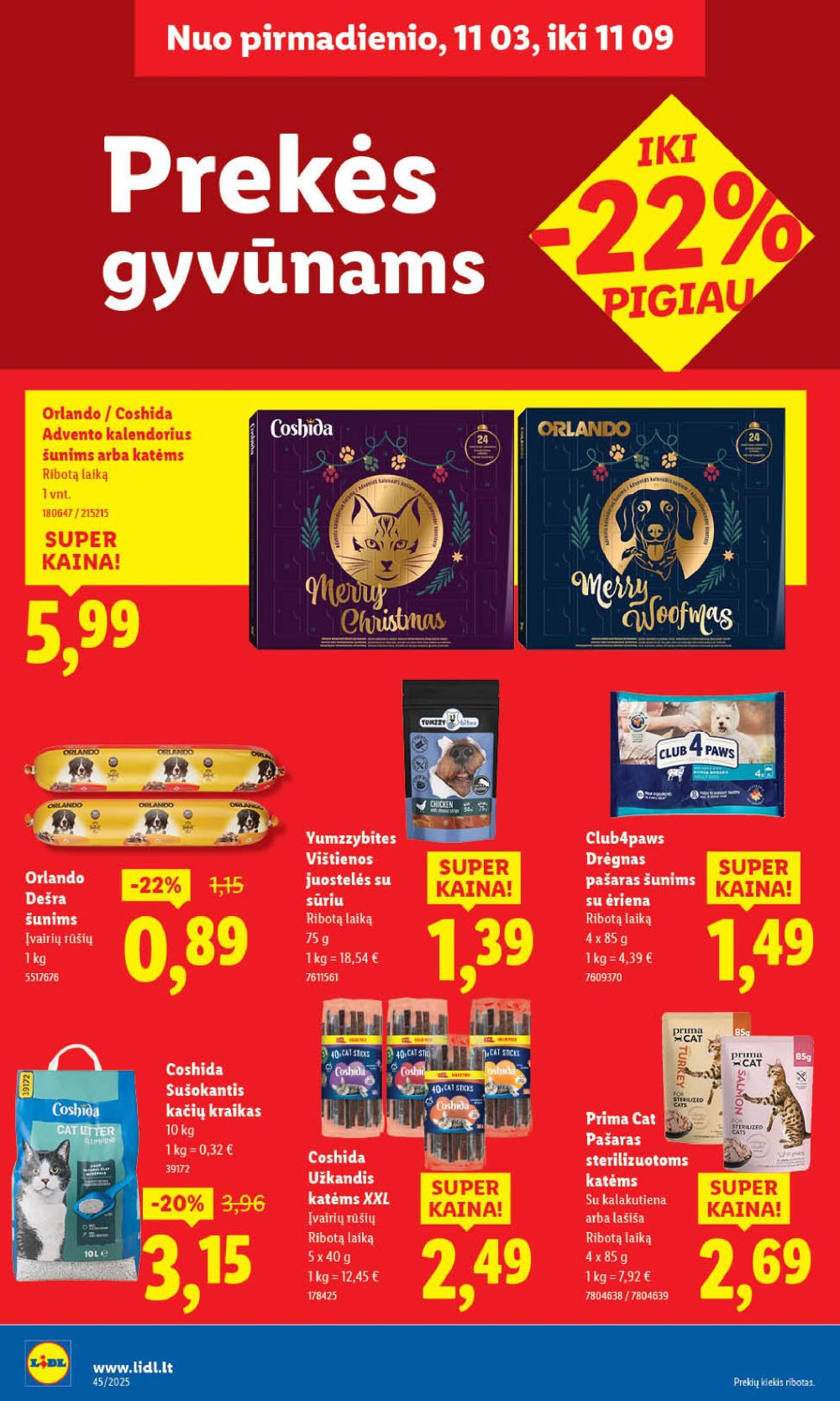 lidl - LIDL - Maisto prekių pasiūlymai (2025 11 06 - 2025 11 09) - page: 54