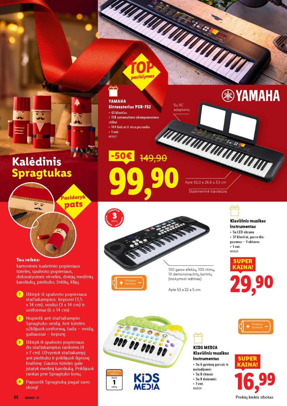 lidl - LIDL - ŽAISLŲ KATALOGAS - page: 22
