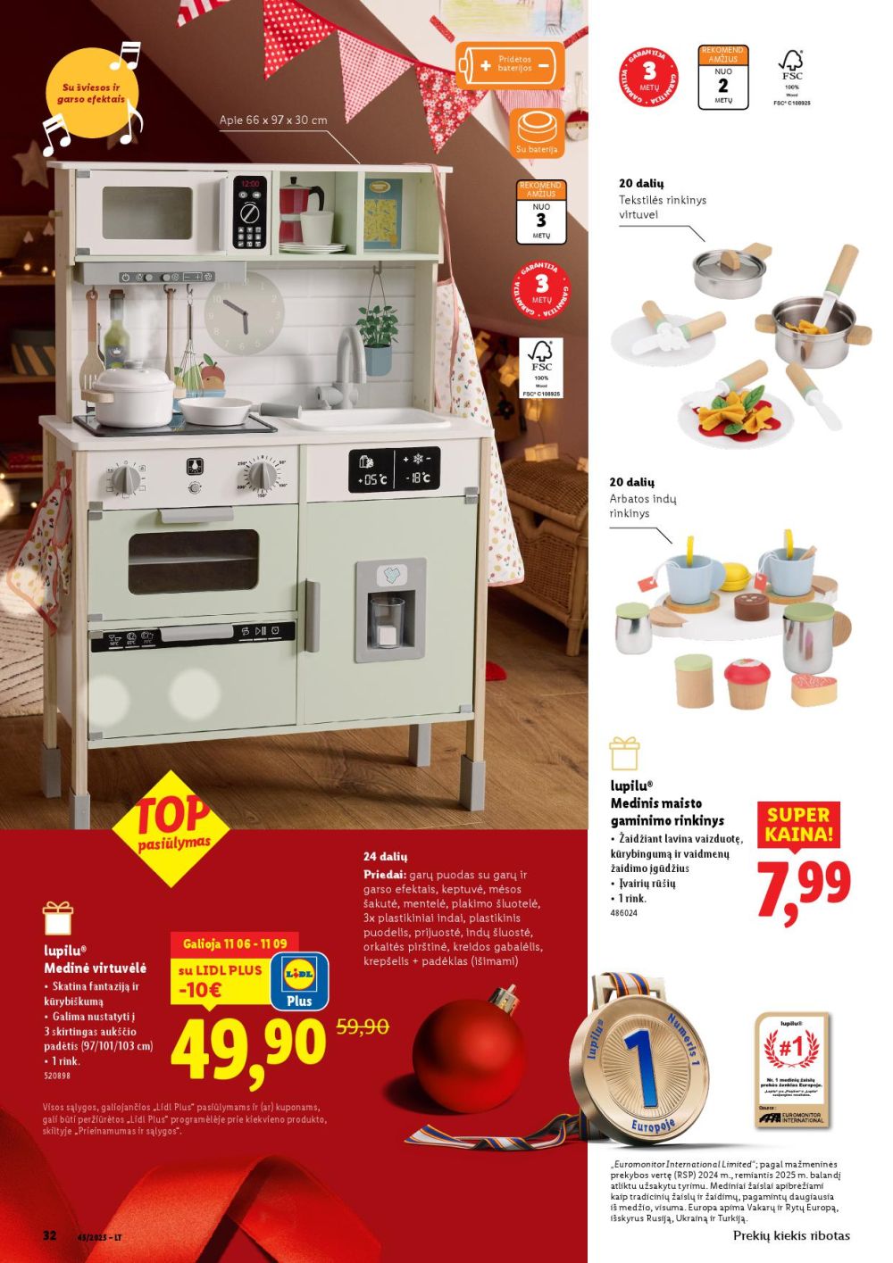 lidl - LIDL - ŽAISLŲ KATALOGAS - page: 32