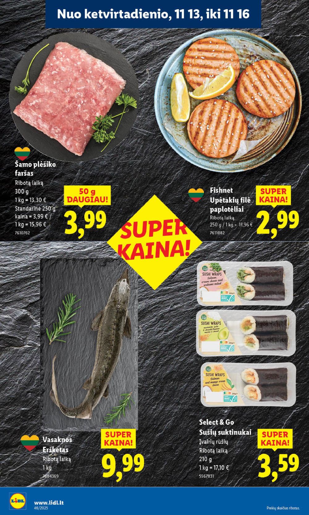 lidl - LIDL - Maisto prekių pasiūlymai (2025 11 10 - 2025 11 16) - page: 42