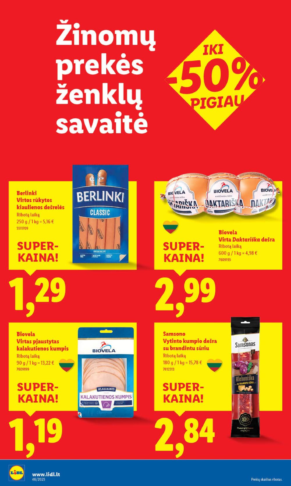 lidl - LIDL - Maisto prekių pasiūlymai (2025 11 10 - 2025 11 16) - page: 18