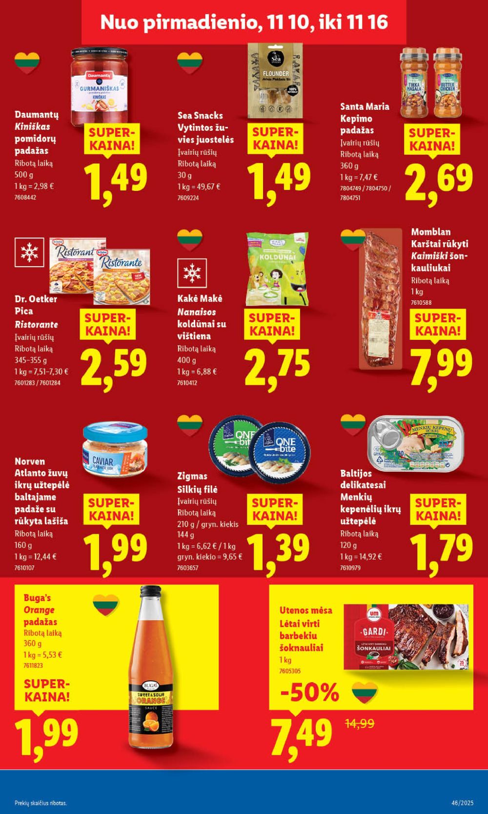 lidl - LIDL - Maisto prekių pasiūlymai (2025 11 10 - 2025 11 16) - page: 19