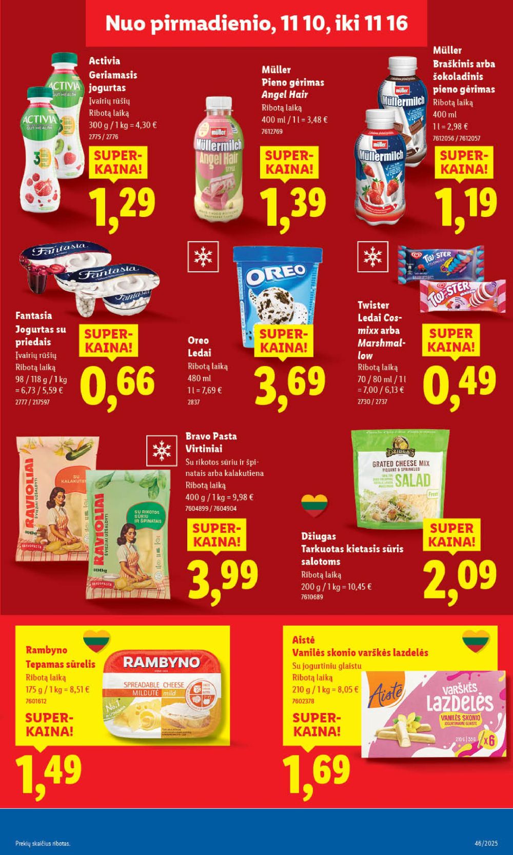 lidl - LIDL - Maisto prekių pasiūlymai (2025 11 10 - 2025 11 16) - page: 21