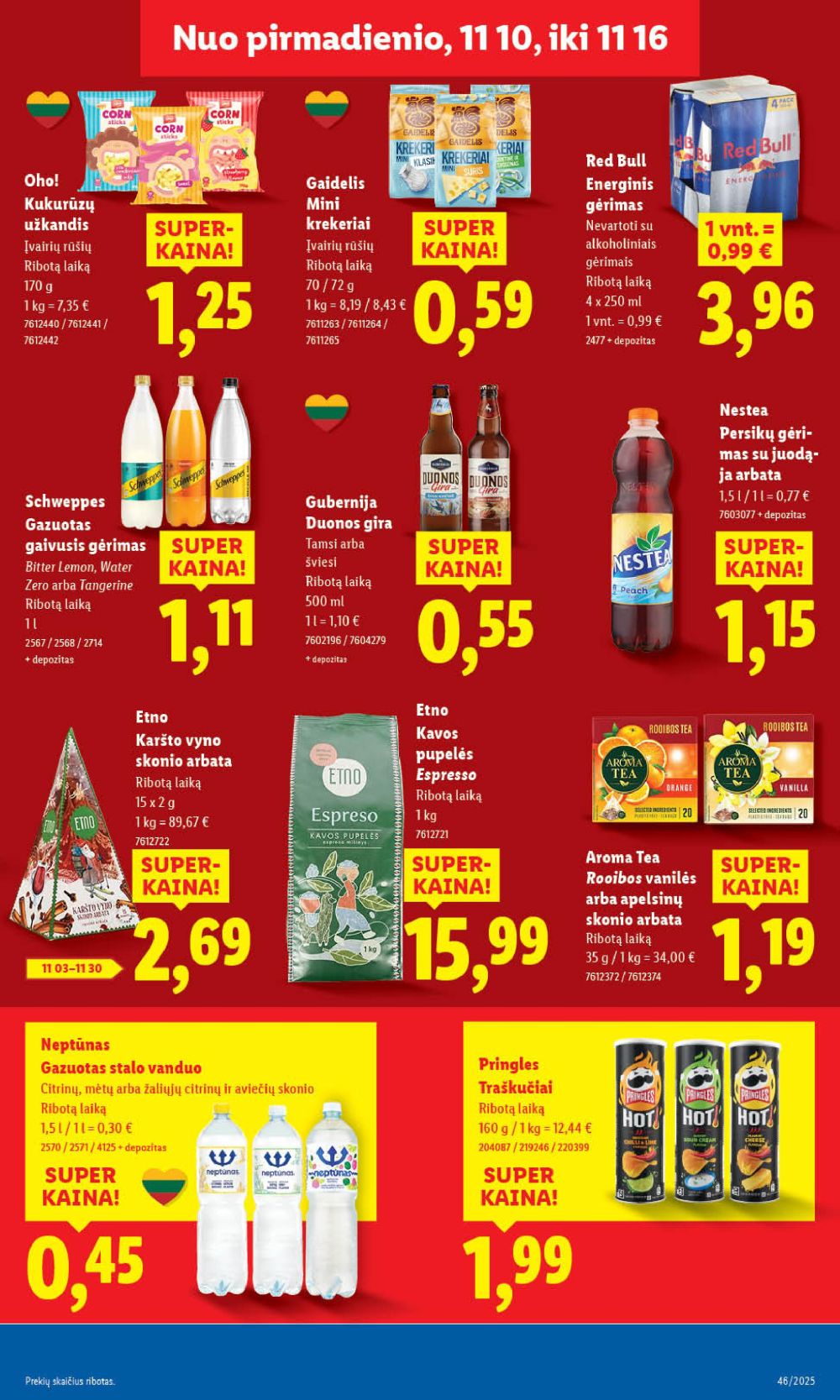 lidl - LIDL - Maisto prekių pasiūlymai (2025 11 10 - 2025 11 16) - page: 25