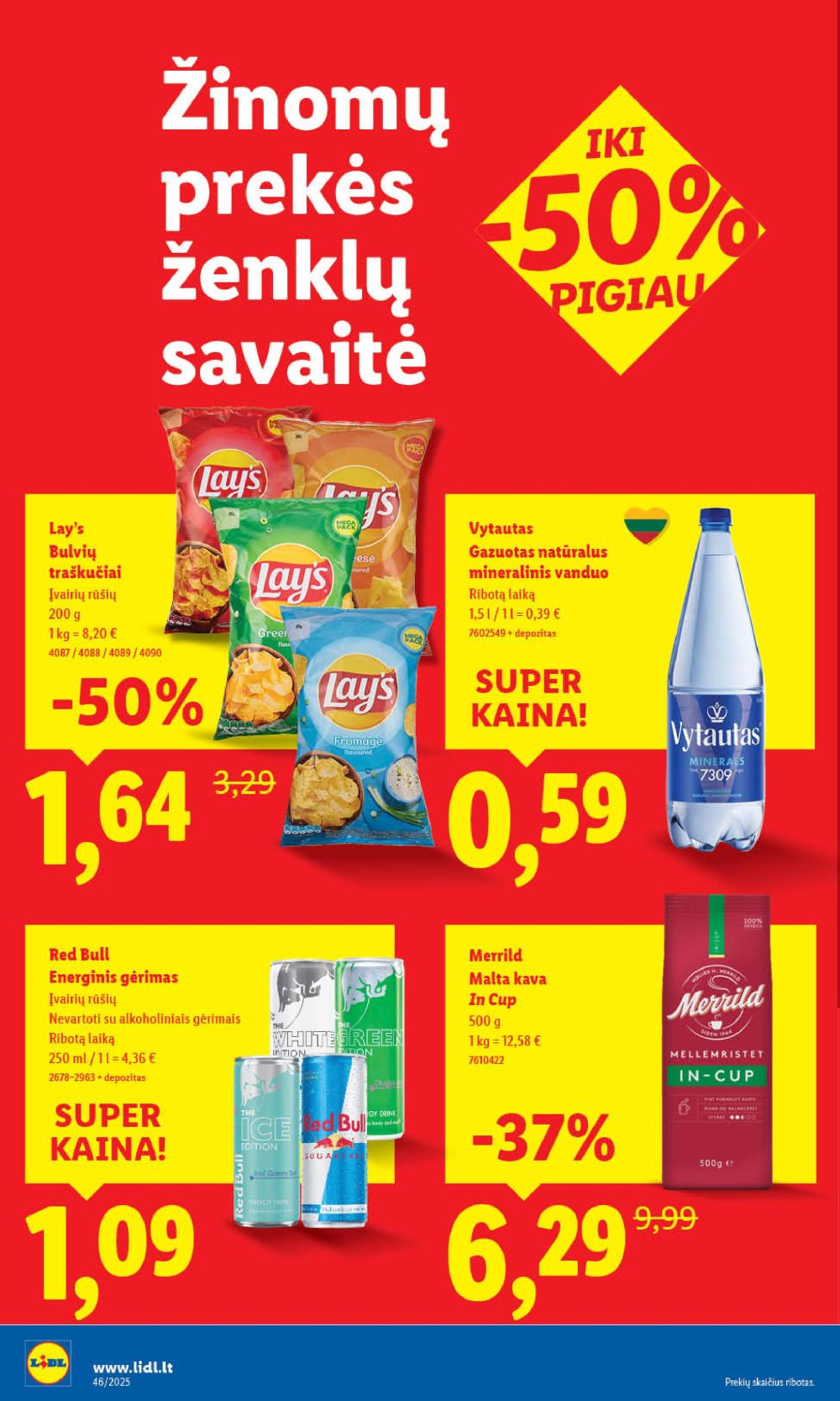 lidl - LIDL - Maisto prekių pasiūlymai (2025 11 10 - 2025 11 16) - page: 24