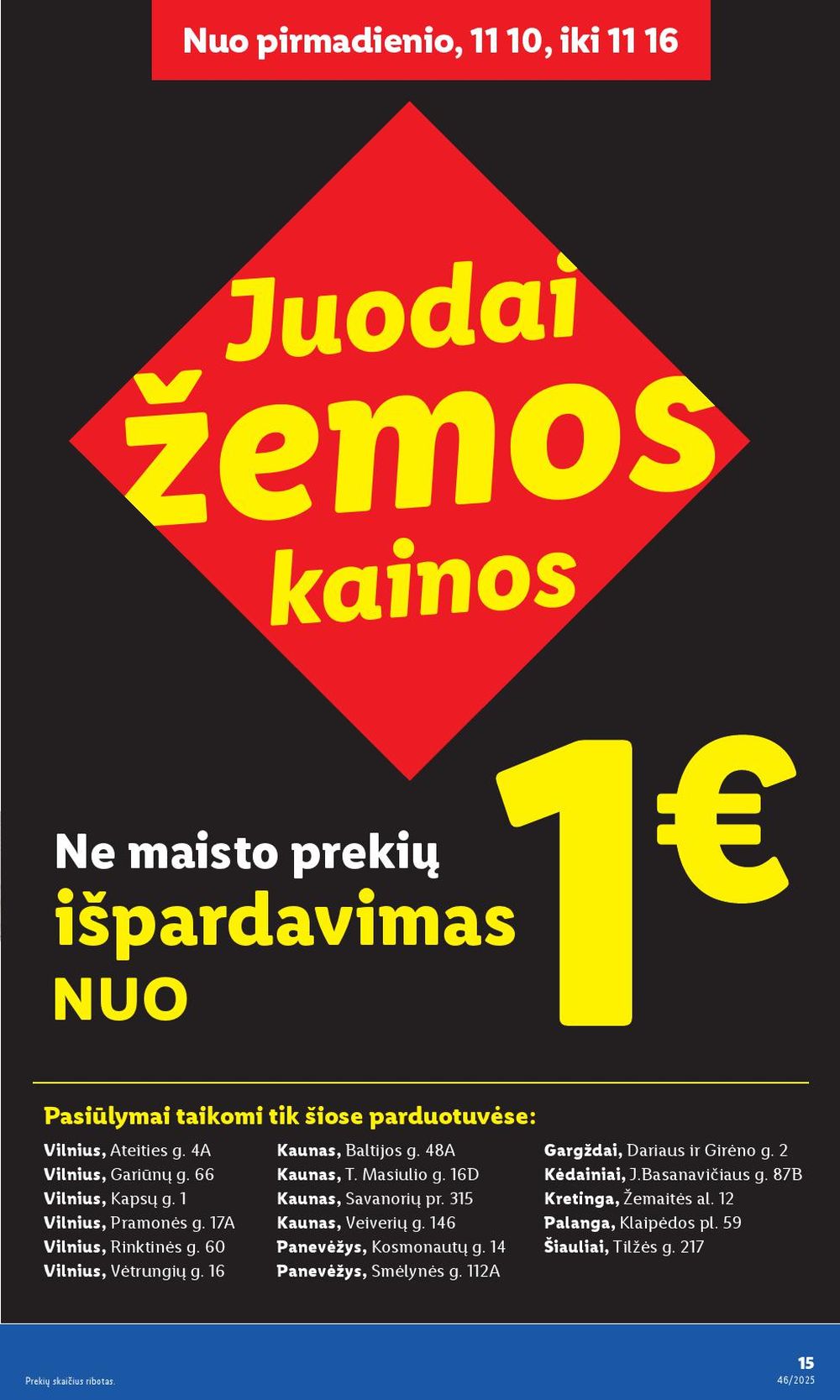 lidl - LIDL - Ne maisto prekių pasiūlymai (2025 11 10 - 2025 11 16) - page: 15