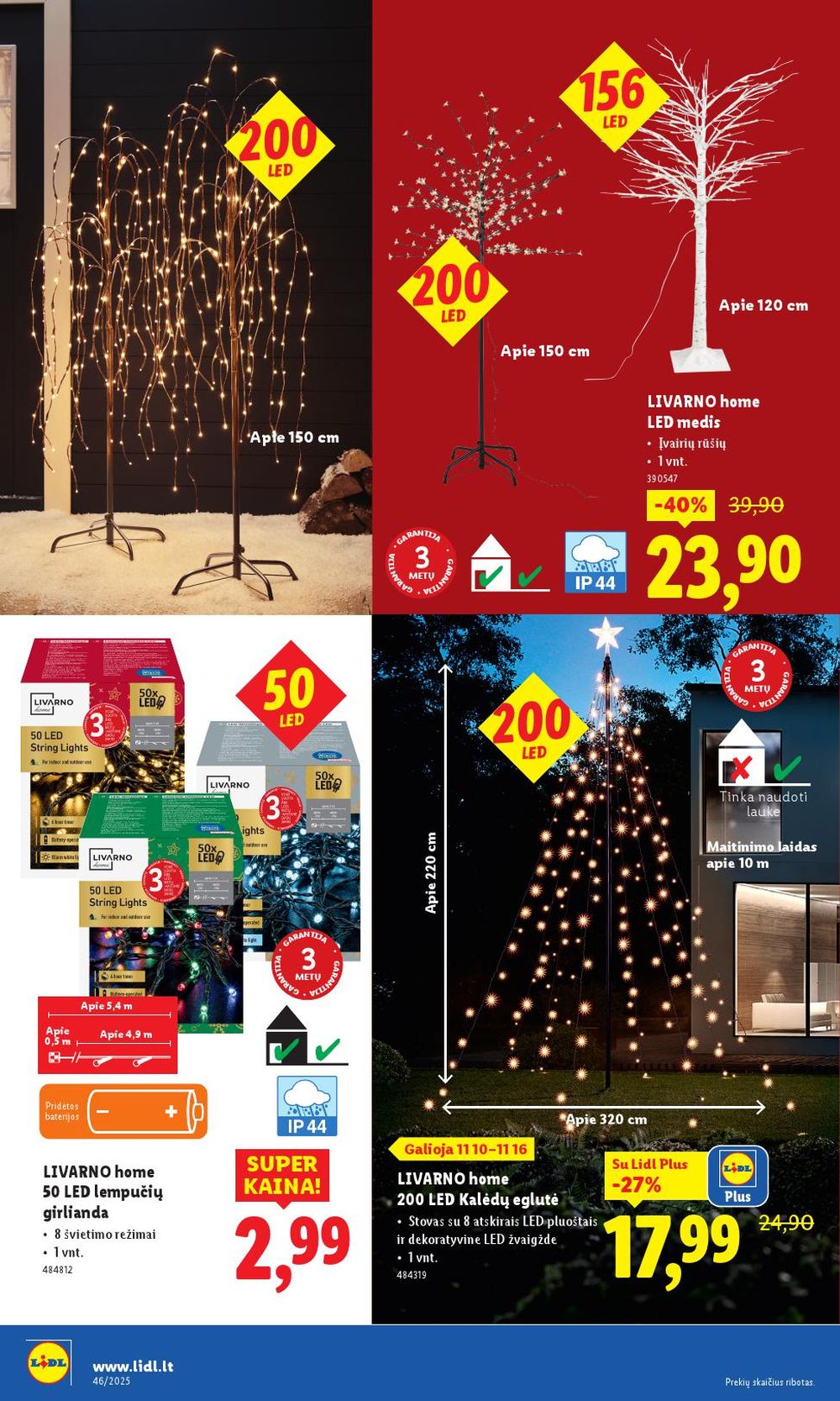 lidl - LIDL - Ne maisto prekių pasiūlymai (2025 11 10 - 2025 11 16) - page: 4